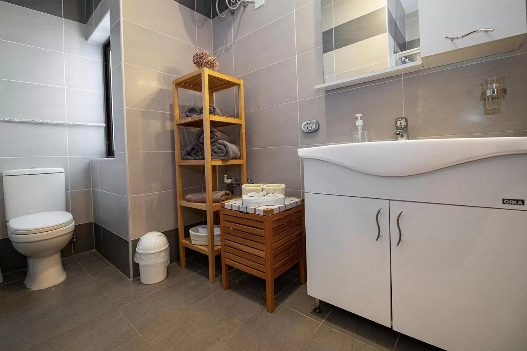 Toilet in Ta’ Giljan B&B Gozo