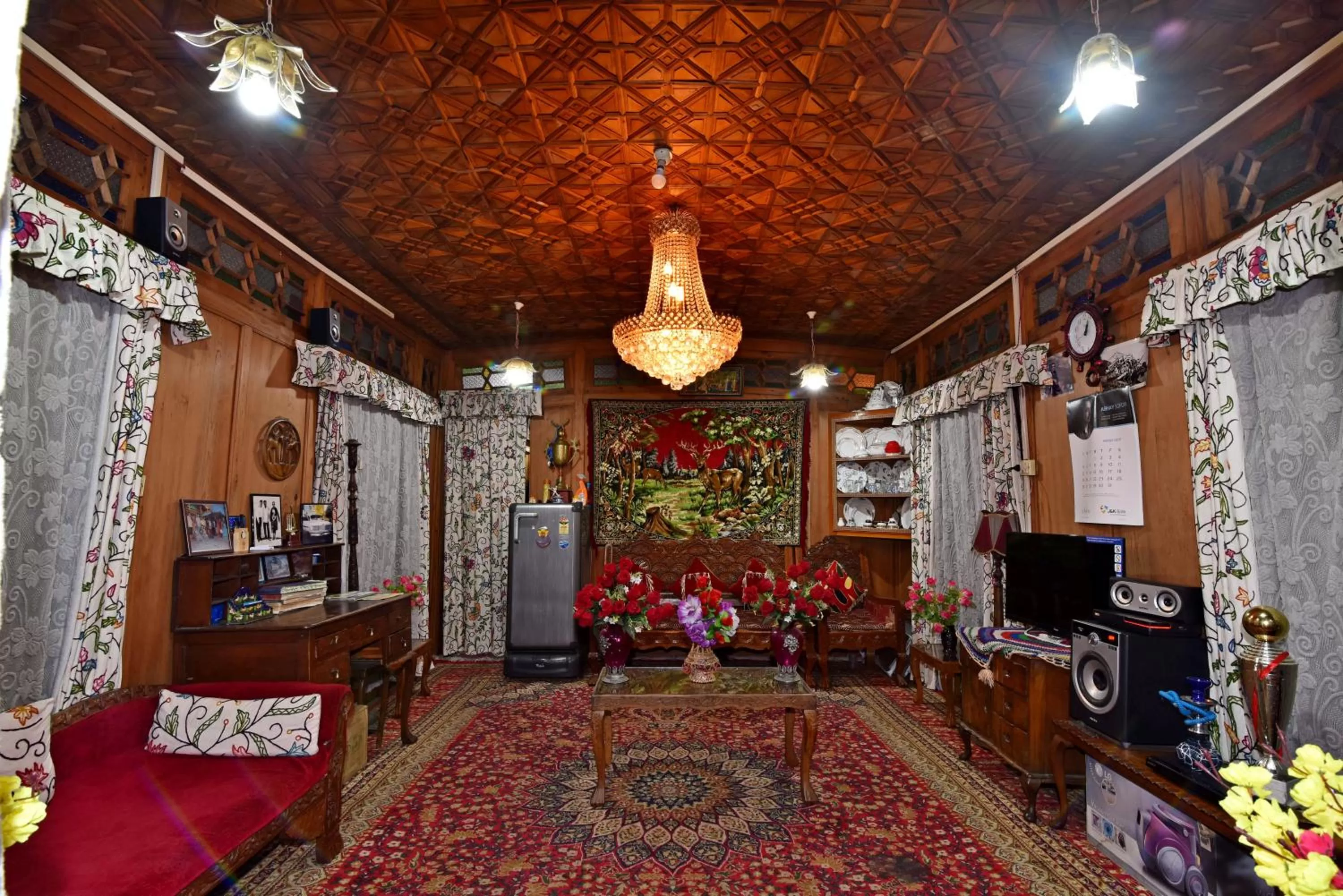 Lobby or reception in Lake Palace Group Of House Boats