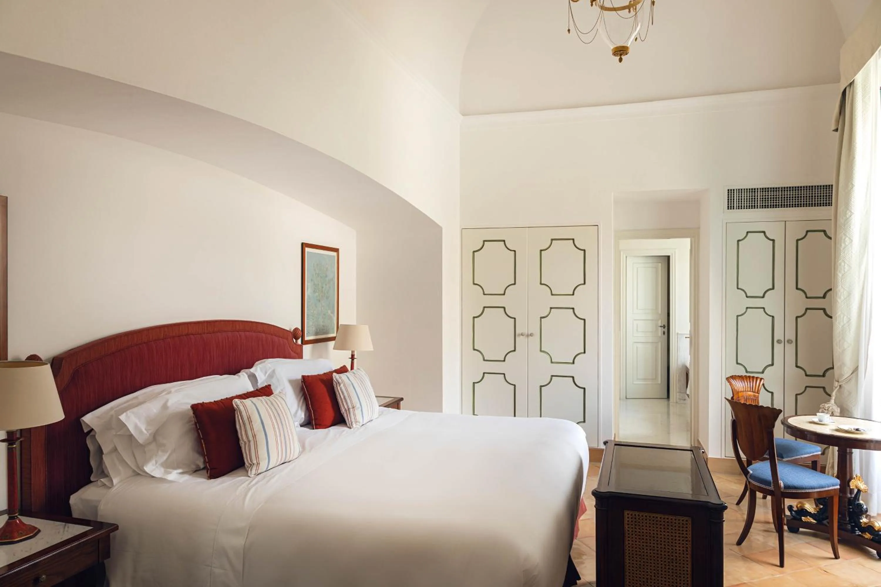 Bedroom, Bed in Caruso, A Belmond Hotel, Amalfi Coast