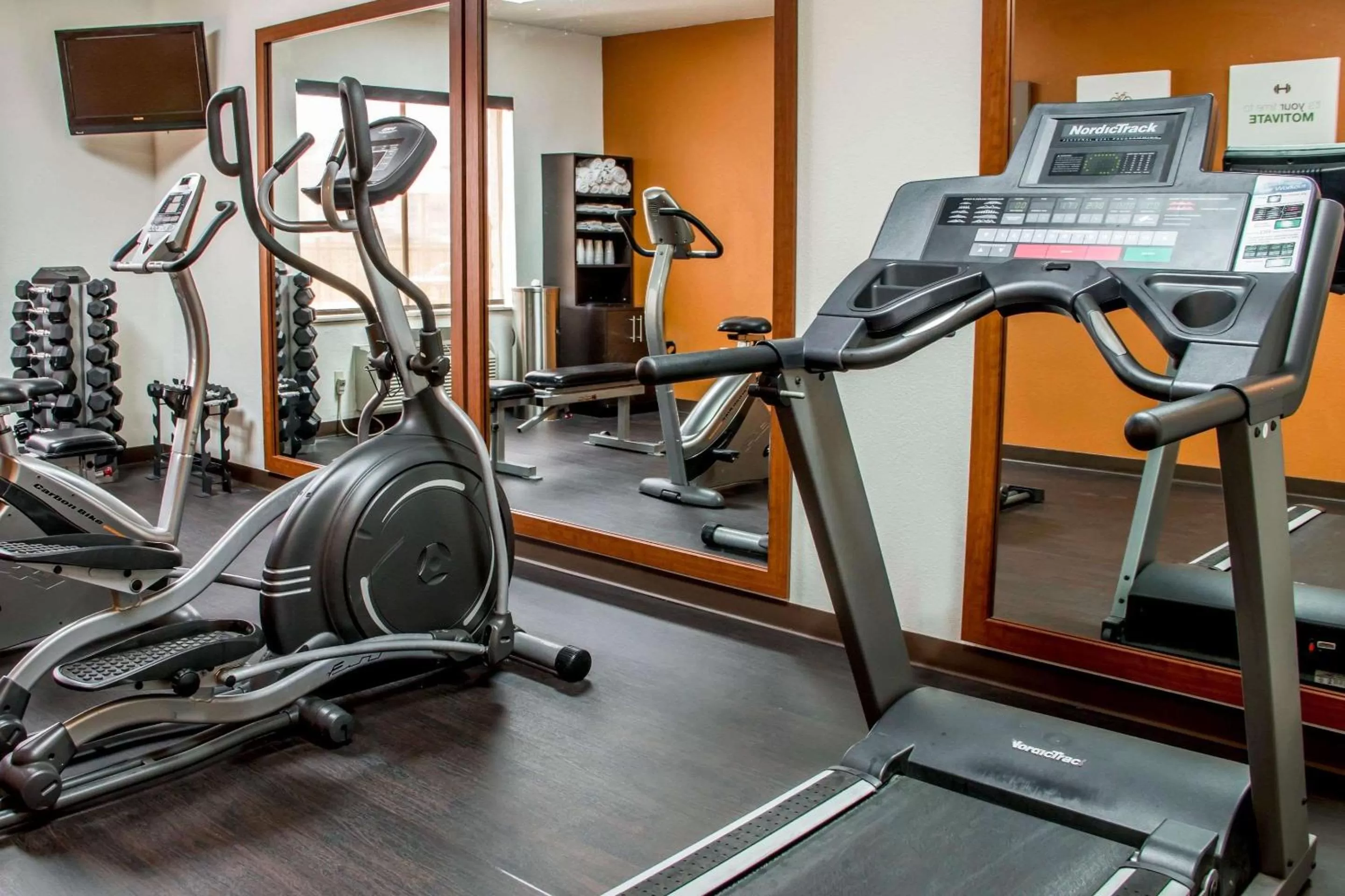 Fitness centre/facilities in Comfort Suites New Braunfels - San Antonio Area