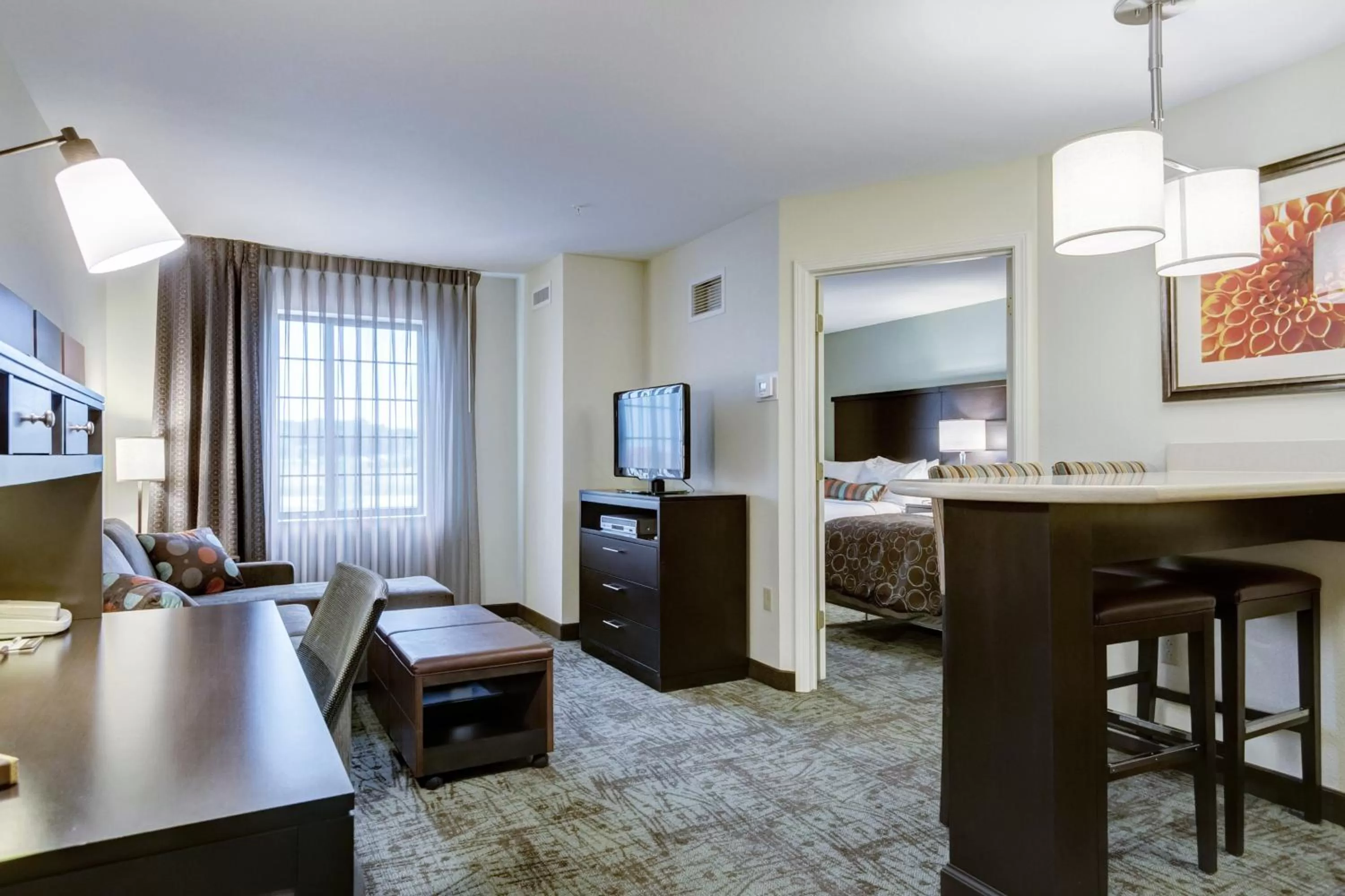 Photo of the whole room, Bed in Staybridge Suites O'Fallon Chesterfield by IHG