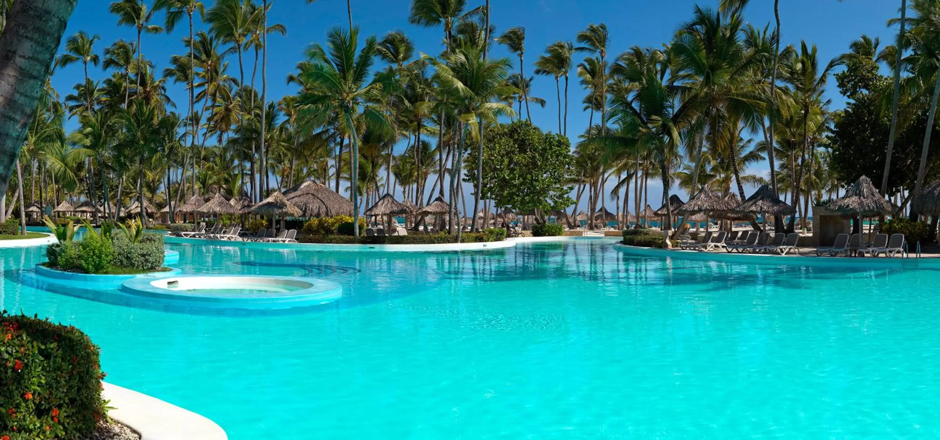 Pool view in Meliá Punta Cana Beach Wellness Inclusive - Adults only