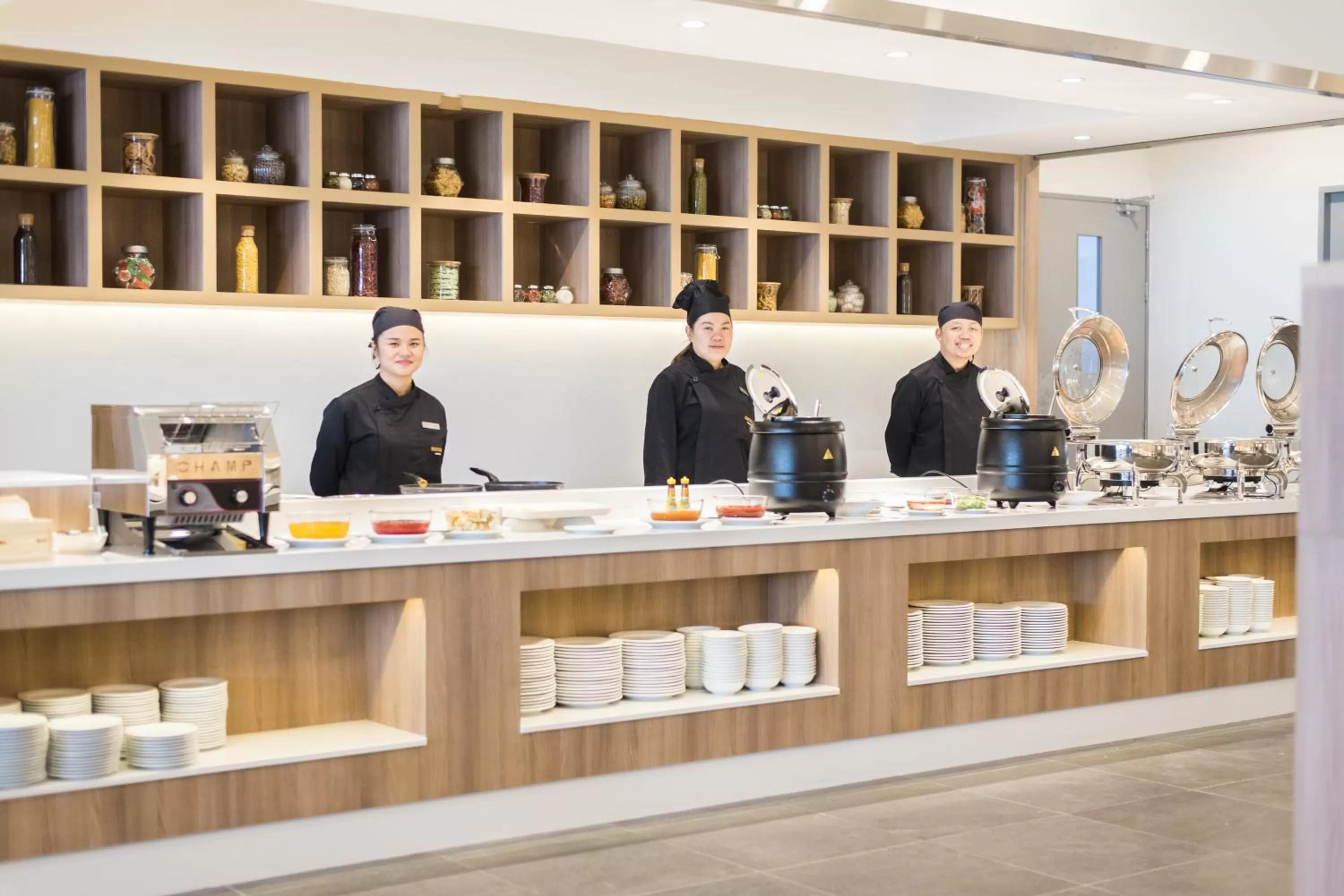 Breakfast in Madison Bangkok Hotel