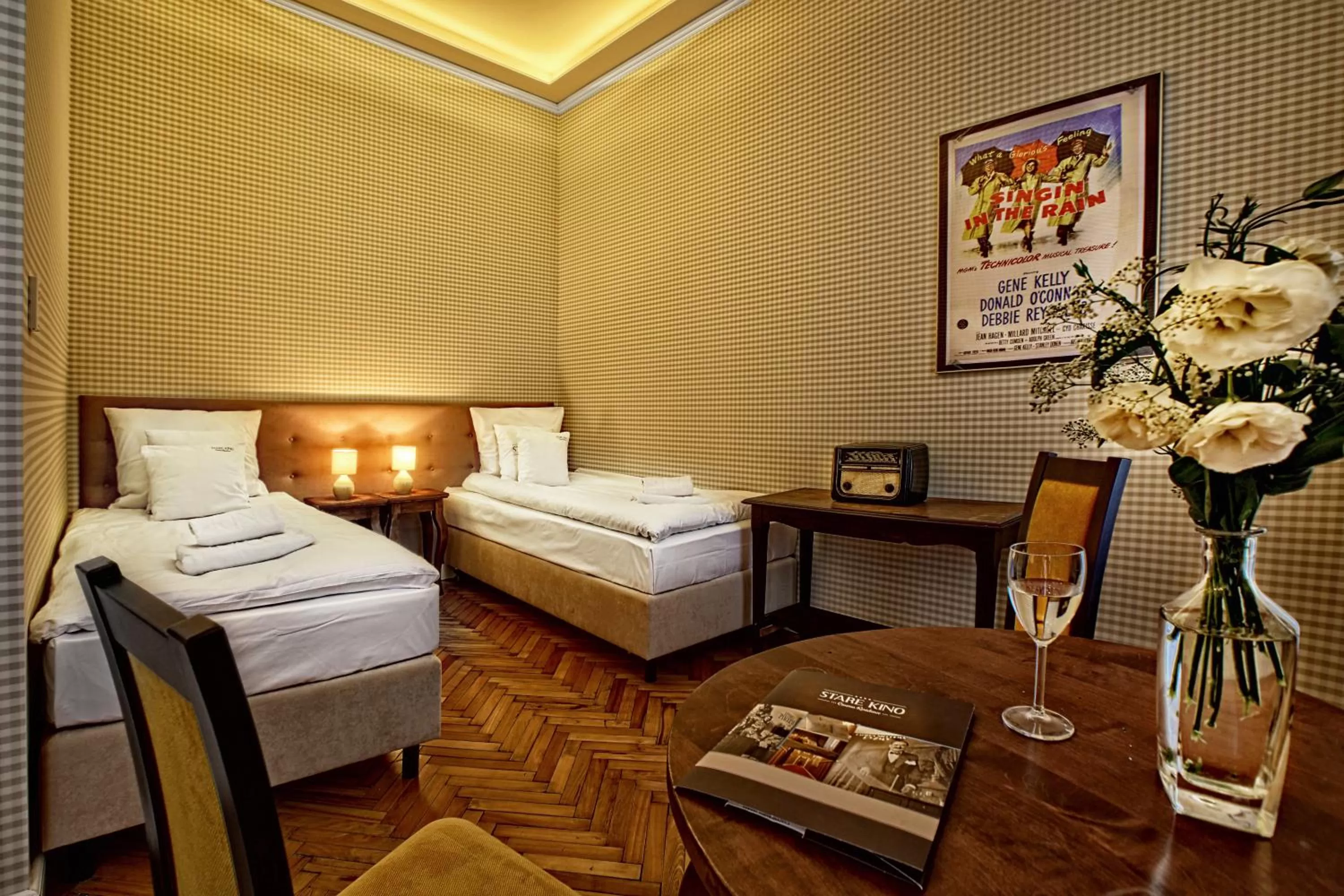 Bedroom, Bed in Stare Kino Cinema Residence