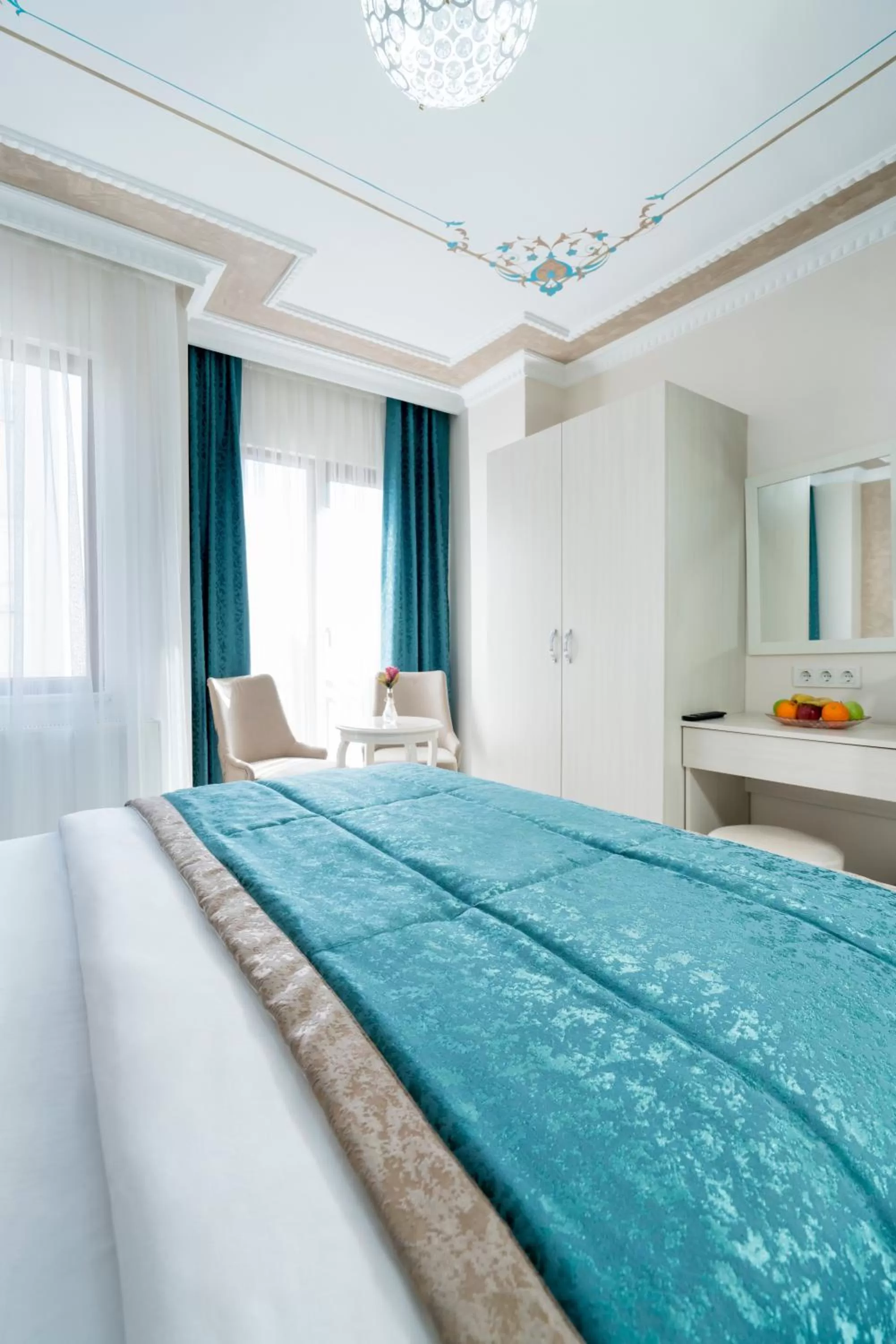 Seating area, Bed in ATAM HOTEL