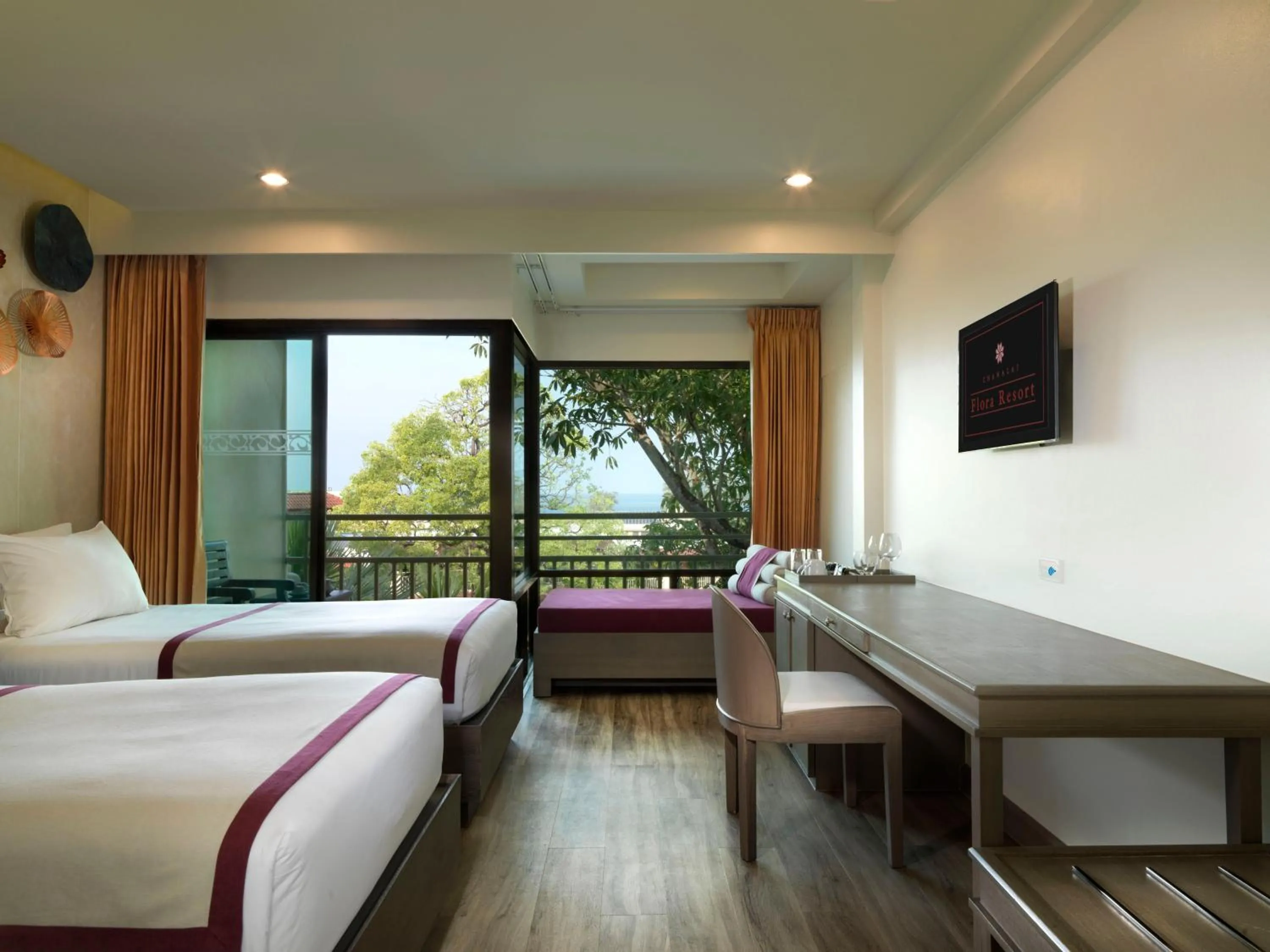 Photo of the whole room, Bed in Chanalai Flora Resort, Kata Beach