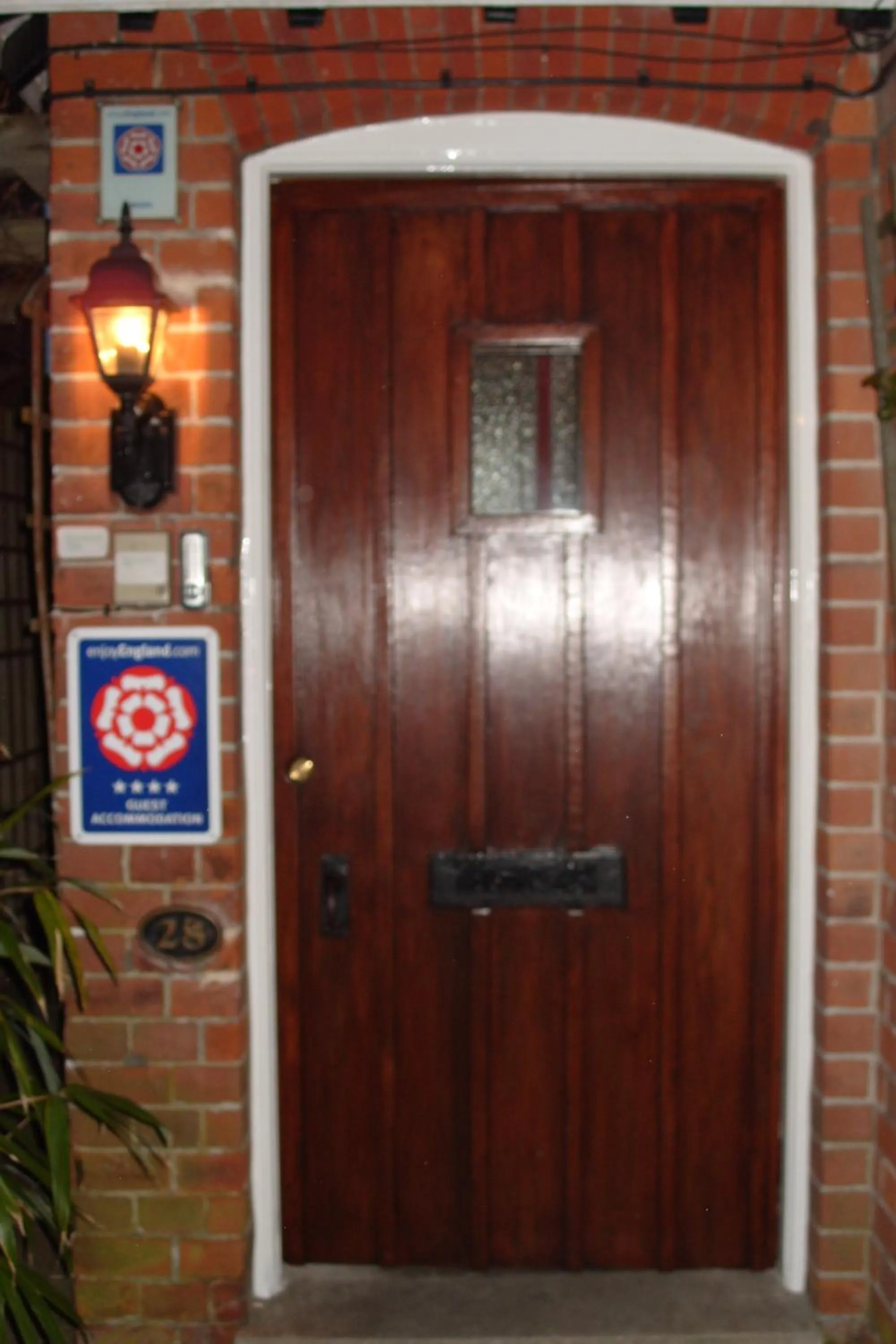 Facade/entrance in Tower House 1066