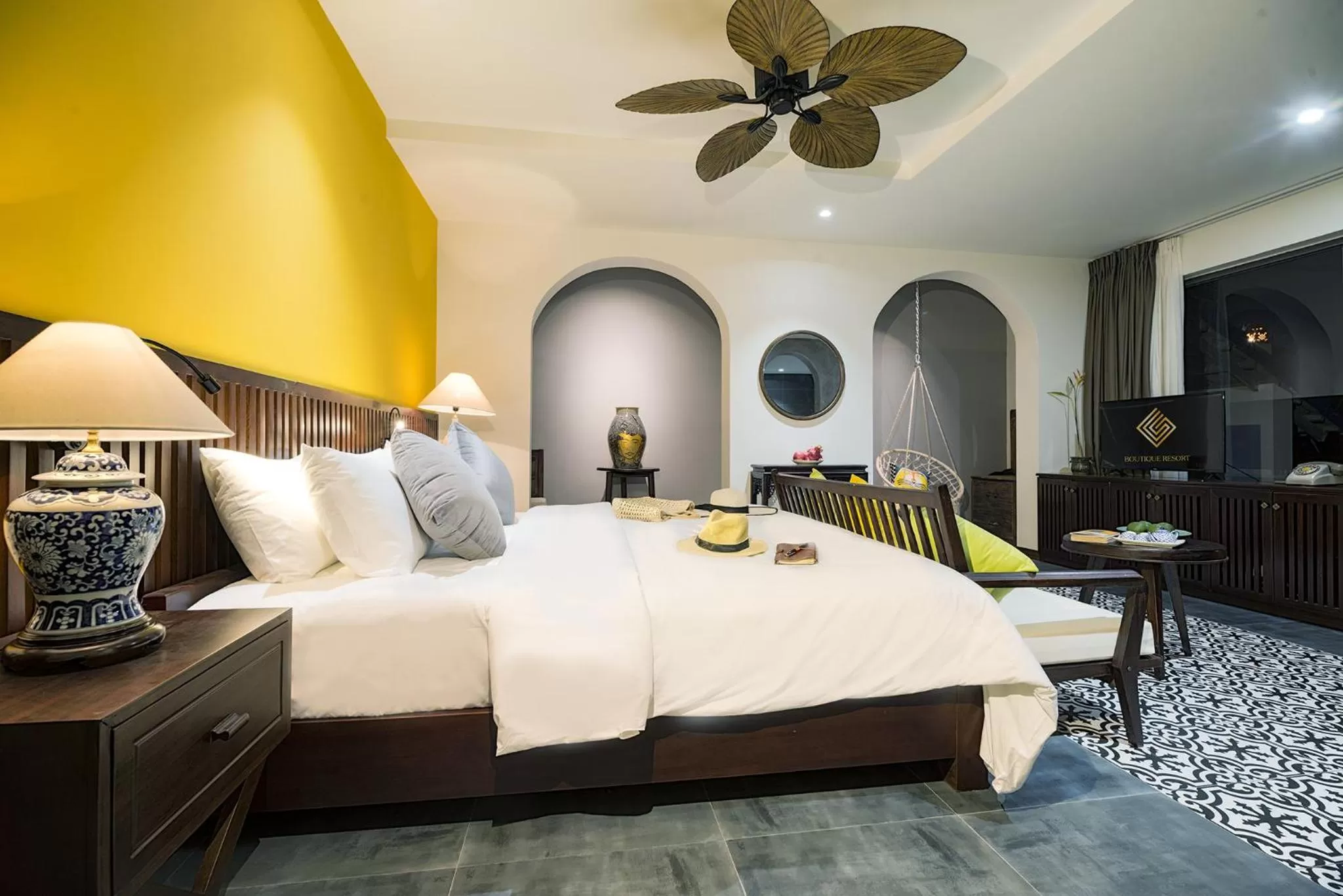 Bed in G Boutique Retreat Hoi An