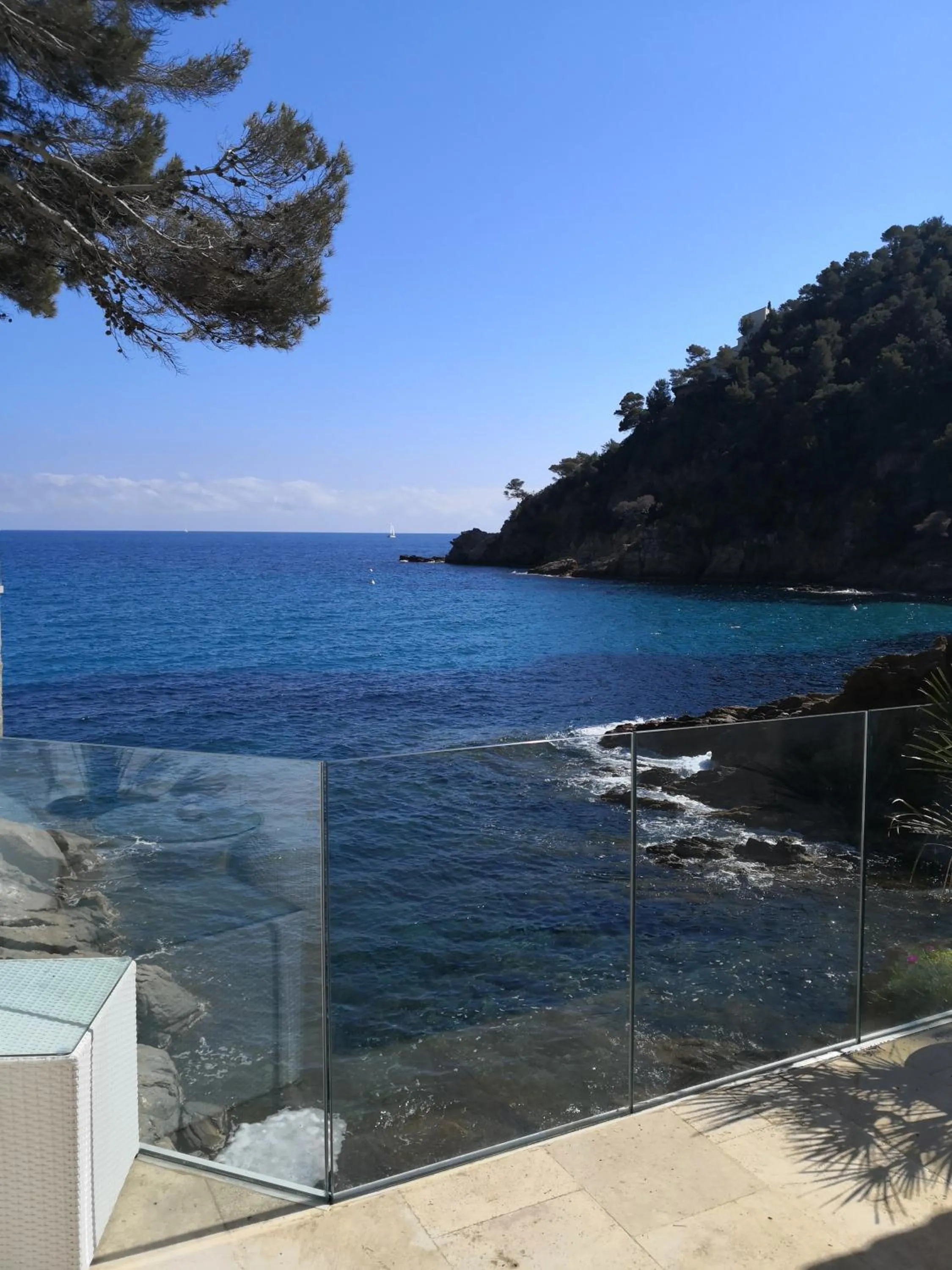 Natural landscape in Hotel La Calanque