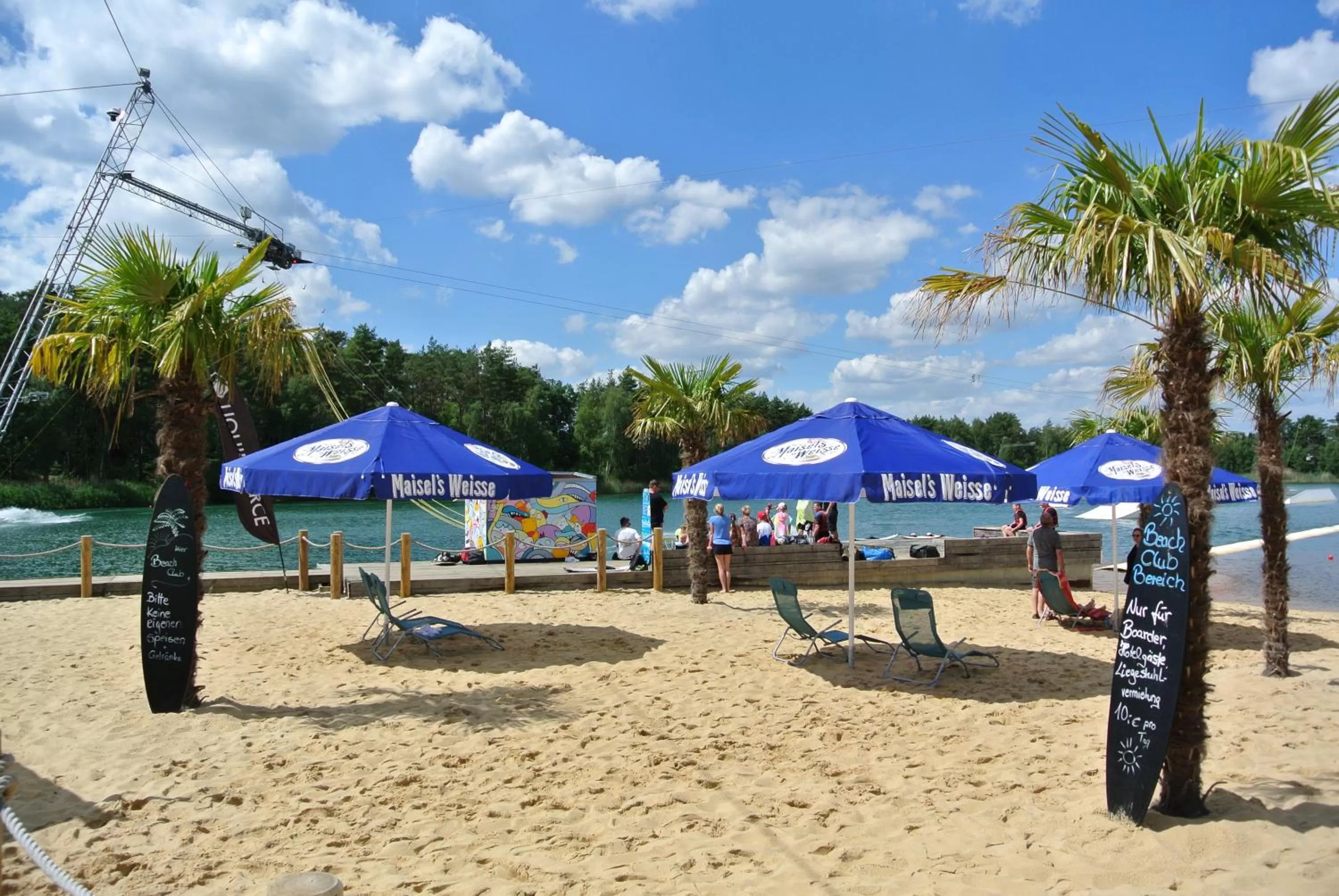 Beach in Bernsteinsee Hotel&Ferien