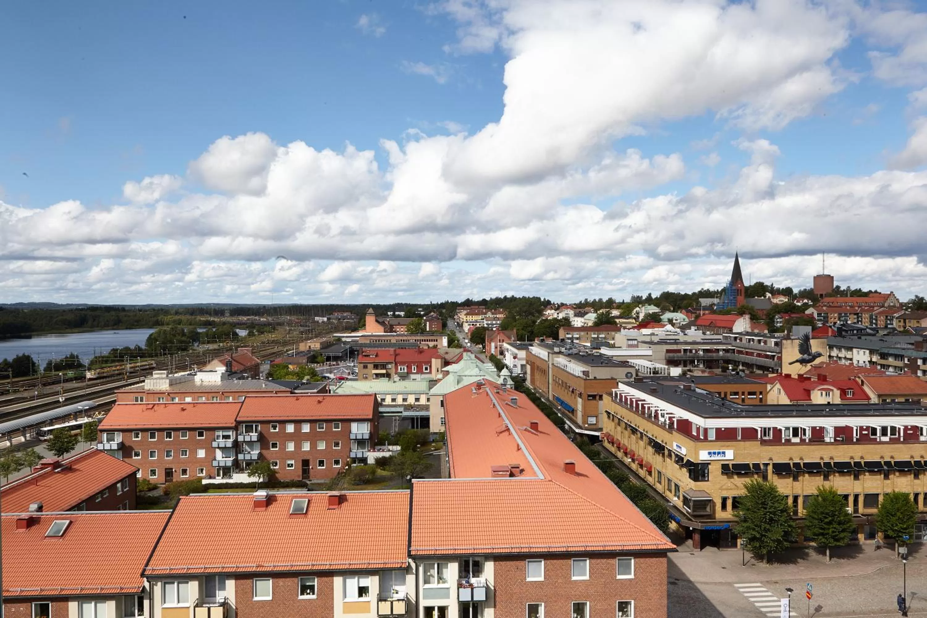 City view in Hotell Högland