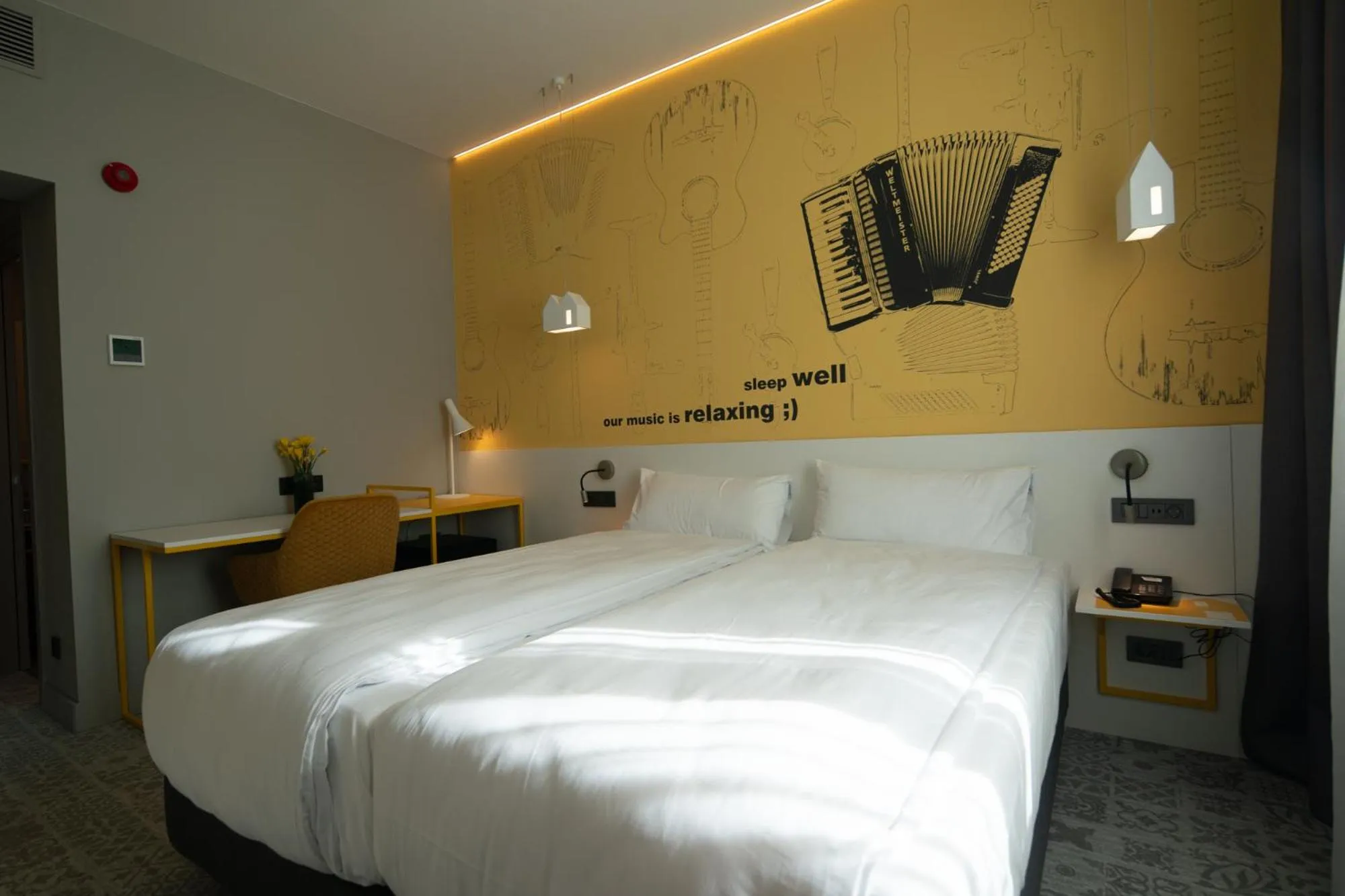 Bed in Ibis Styles Sibiu Arsenal