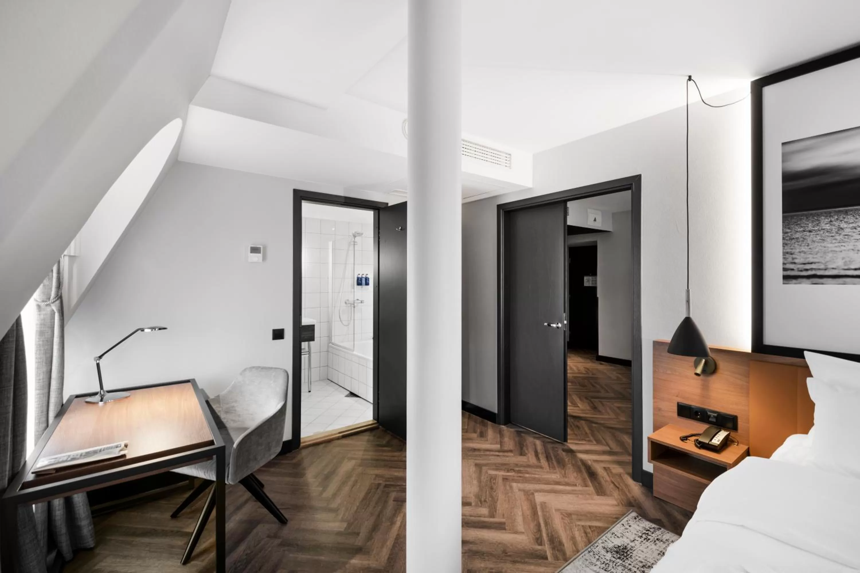 Photo of the whole room, Bed in MERCURE KLAIPEDA CITY HOTEL, Meetings, Events, Restaurant & Bar - Accor Group, Pet Stay FREE