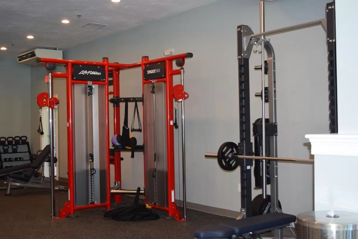 Fitness centre/facilities in The Club at New Seabury