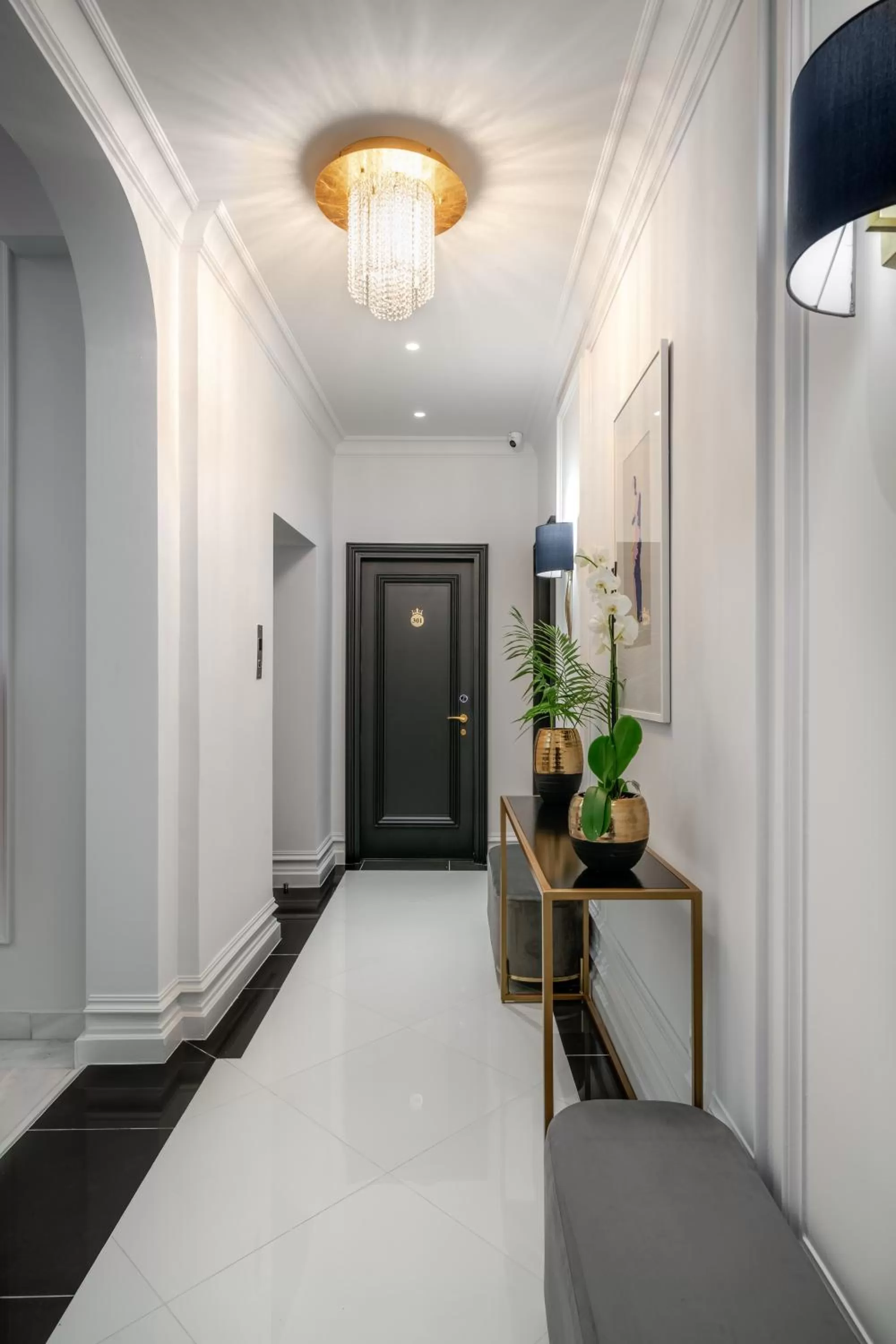 Decorative detail in Praxitelous Luxury Suites