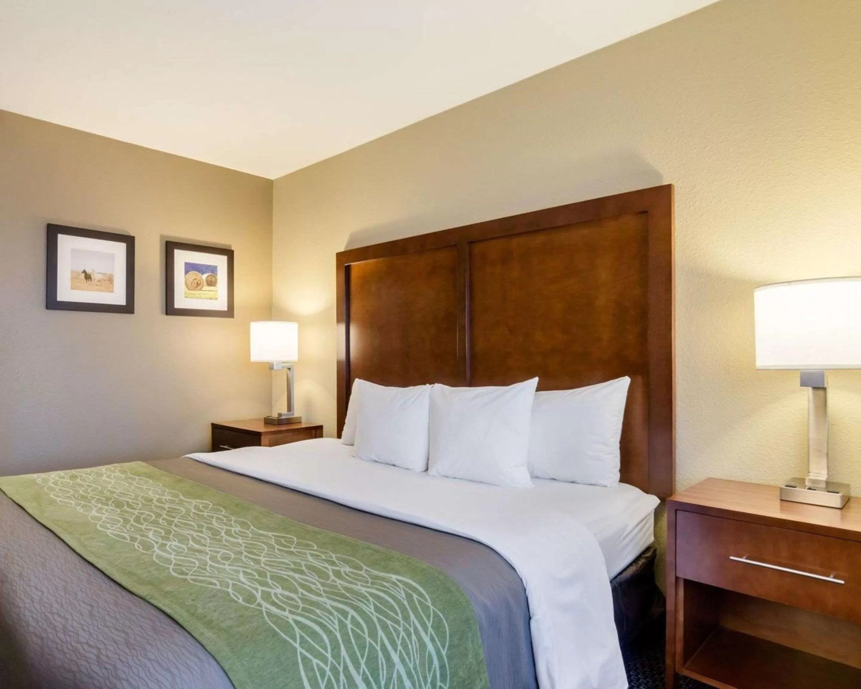 Photo of the whole room, Bed in Comfort Inn Garden City