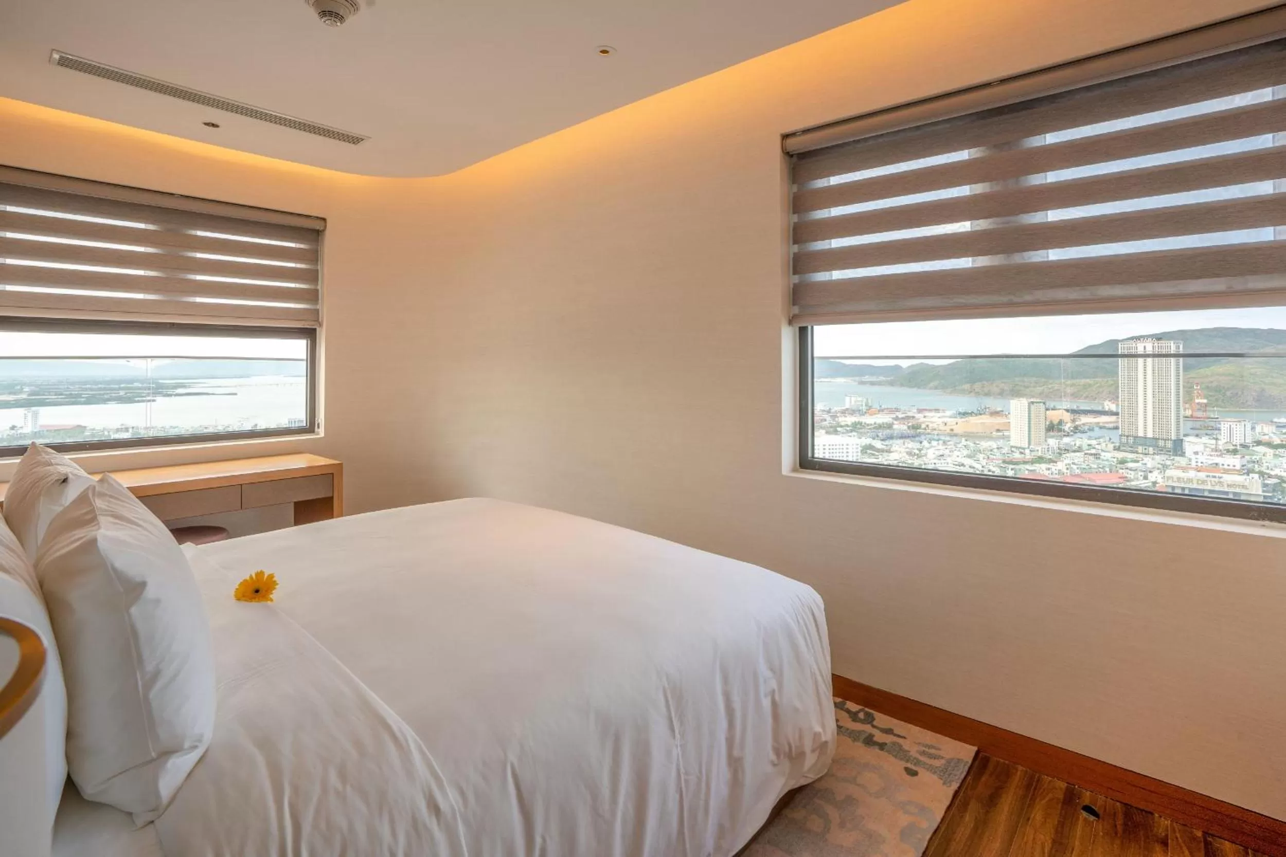 View (from property/room), Bed in Grand Hyams Hotel - Quy Nhon Beach