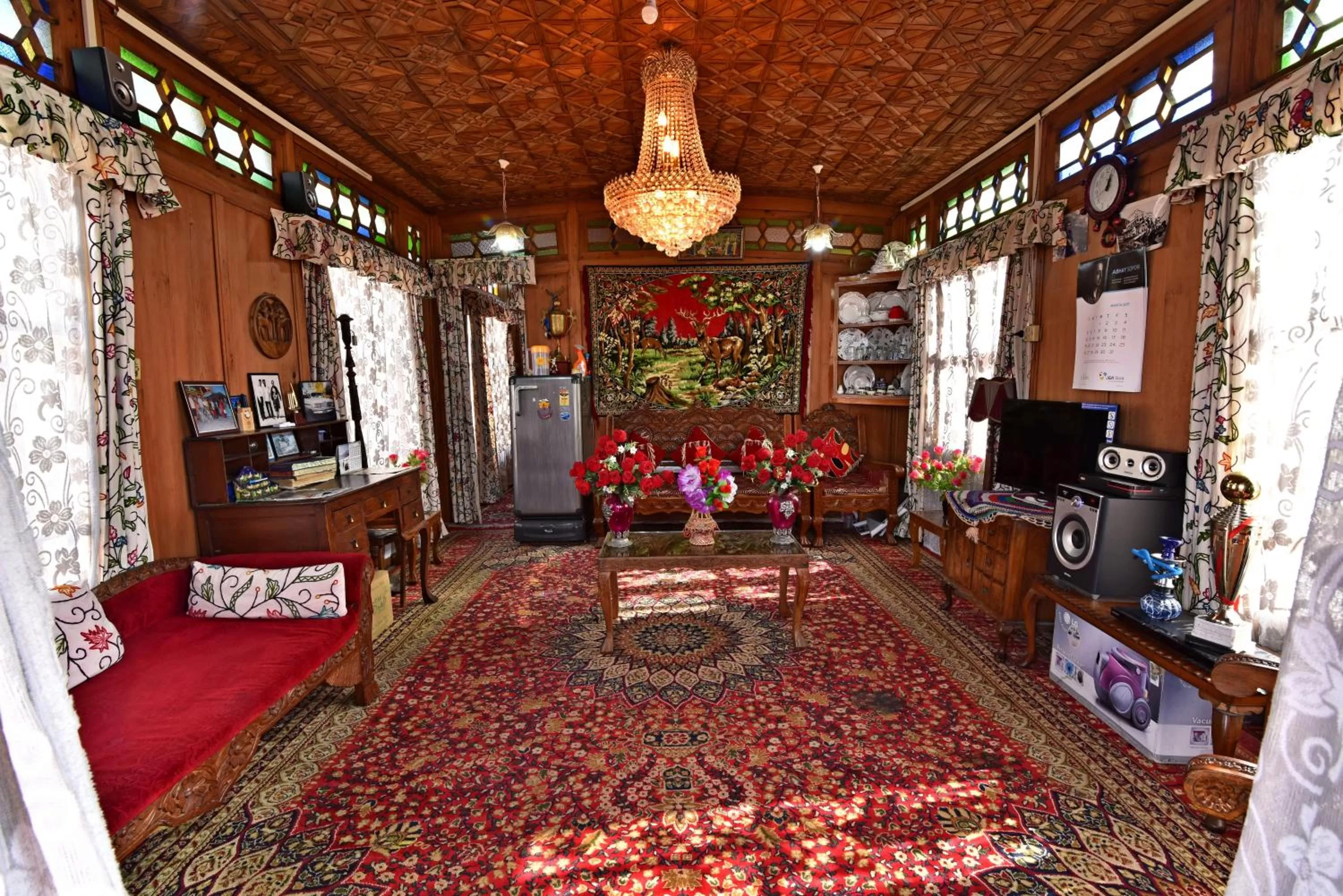 Lobby or reception in Lake Palace Group Of House Boats