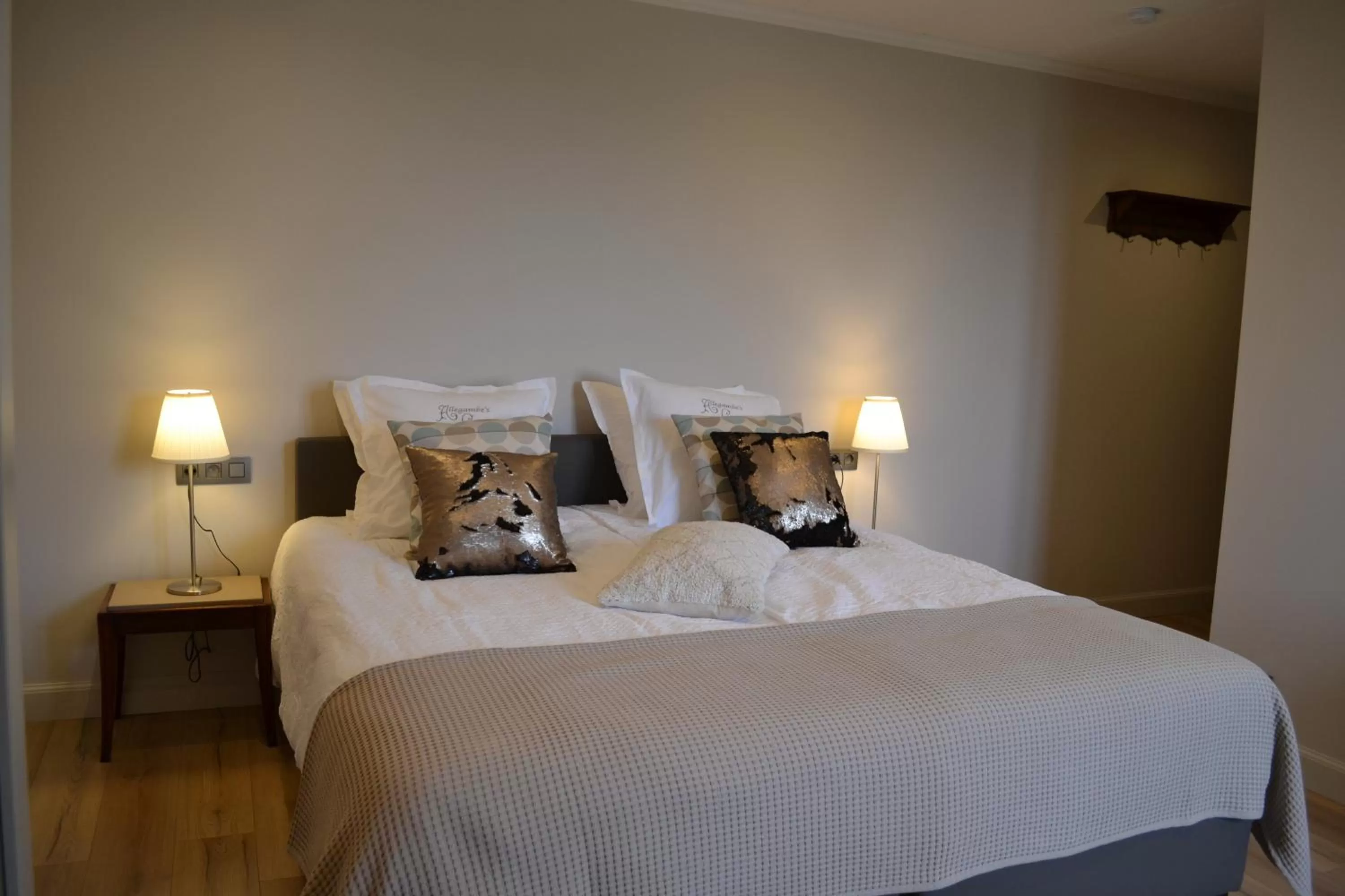 Bed in B&B Allegambe's Goed