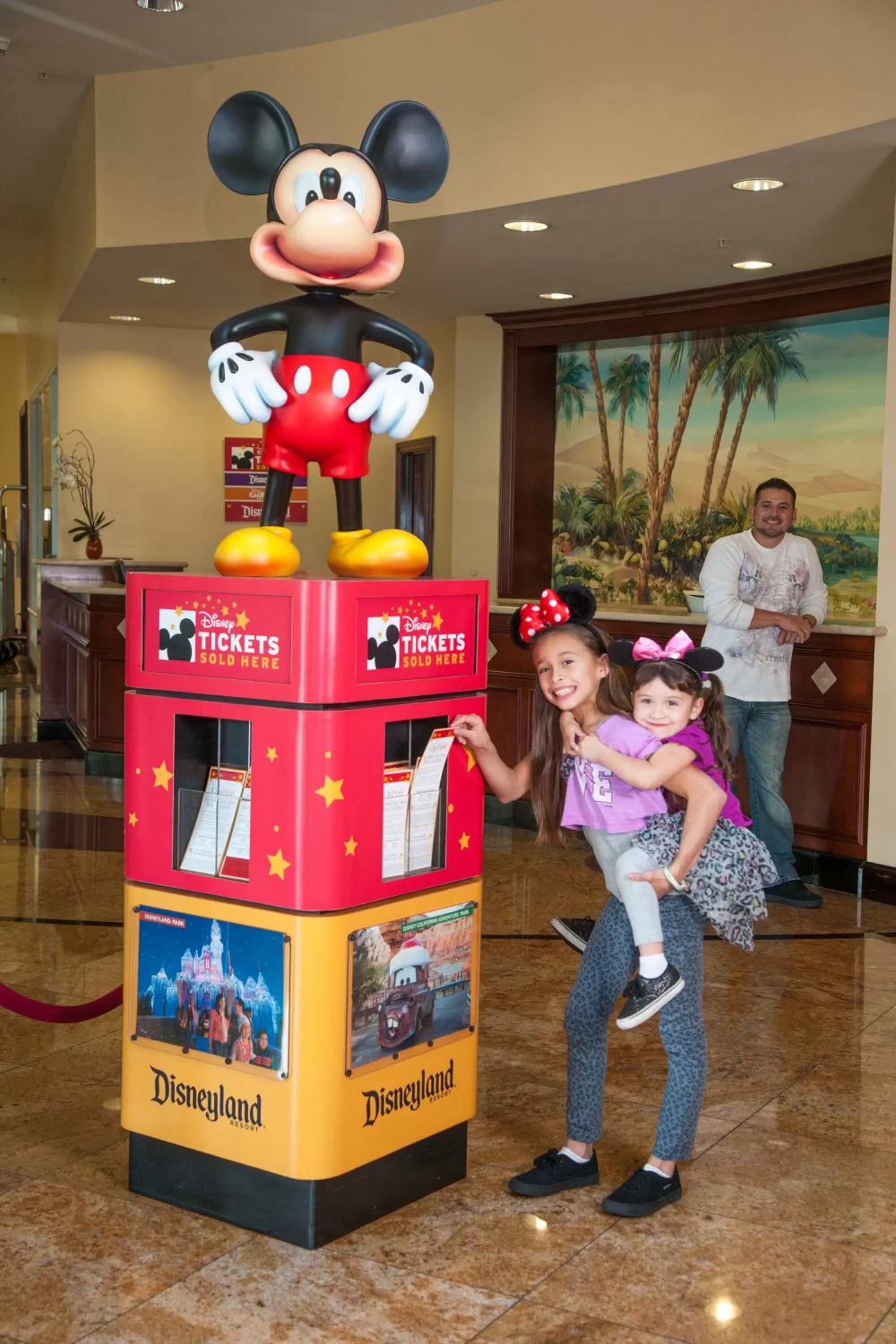Lobby or reception in Desert Palms Hotel & Suites Anaheim Resort