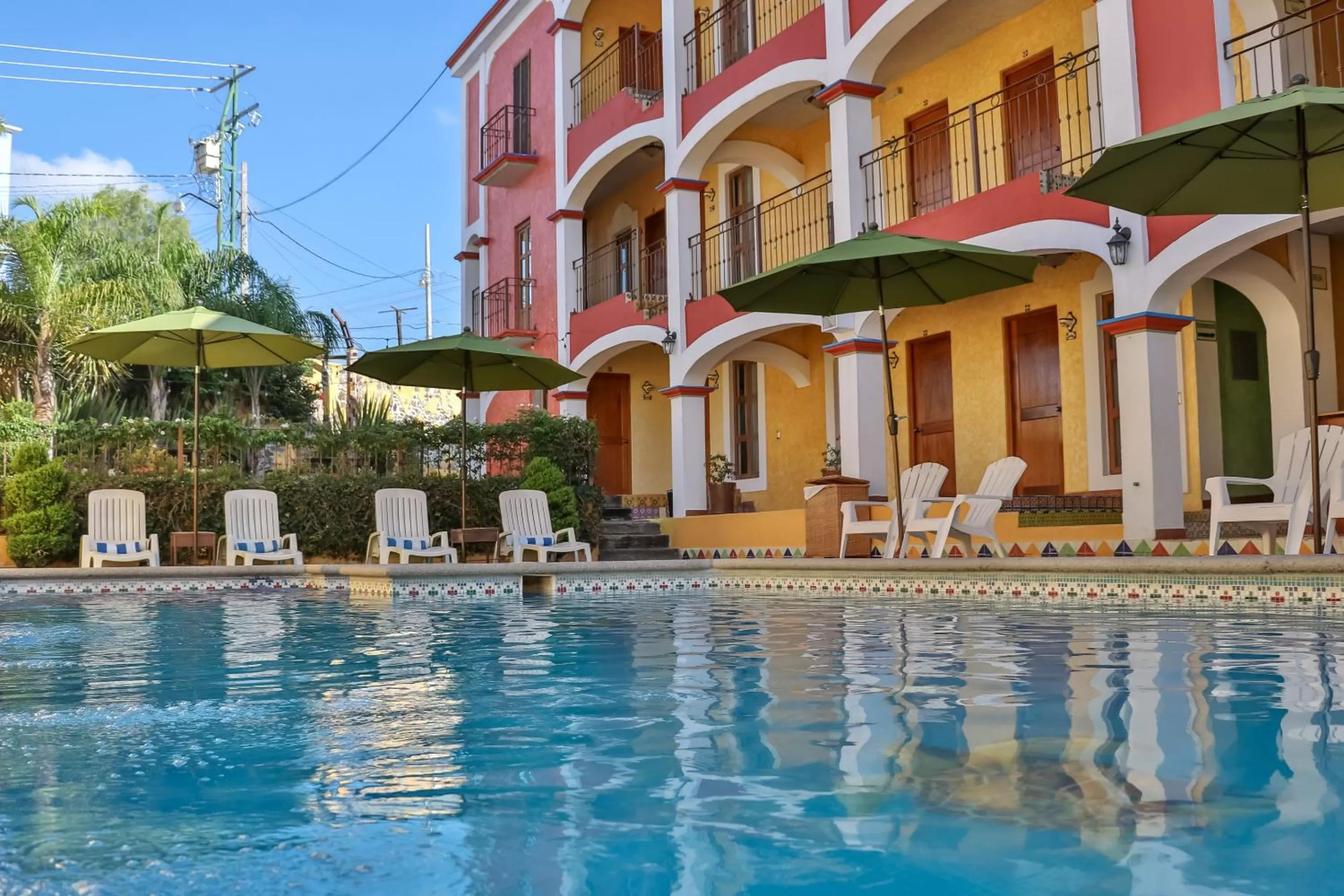 Swimming pool in La Casona Tequisquiapan Hotel & Spa