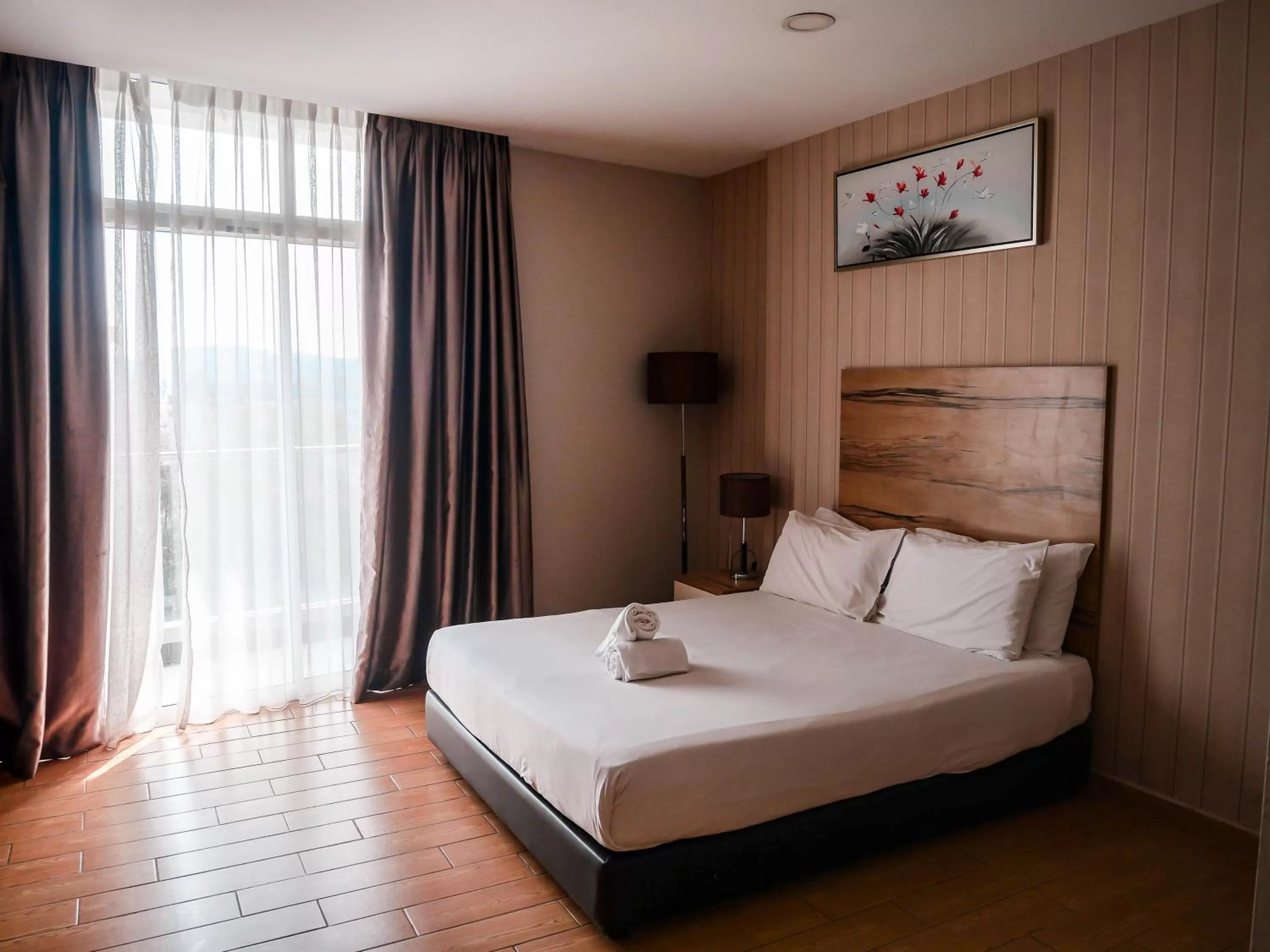 Photo of the whole room, Bed in Bangi Perdana Hotel