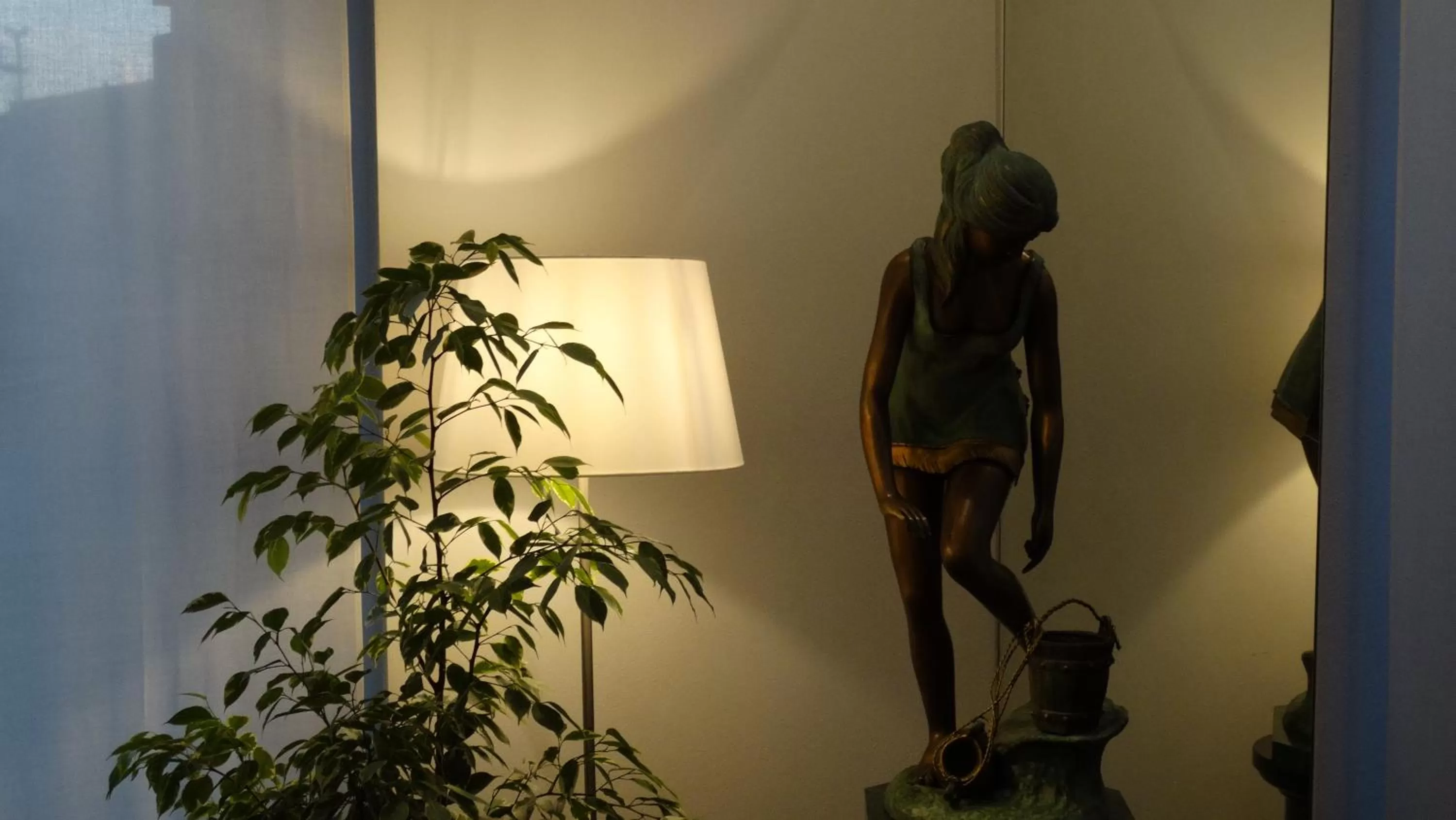 Lobby or reception in Hotel La Nuova Rotaia