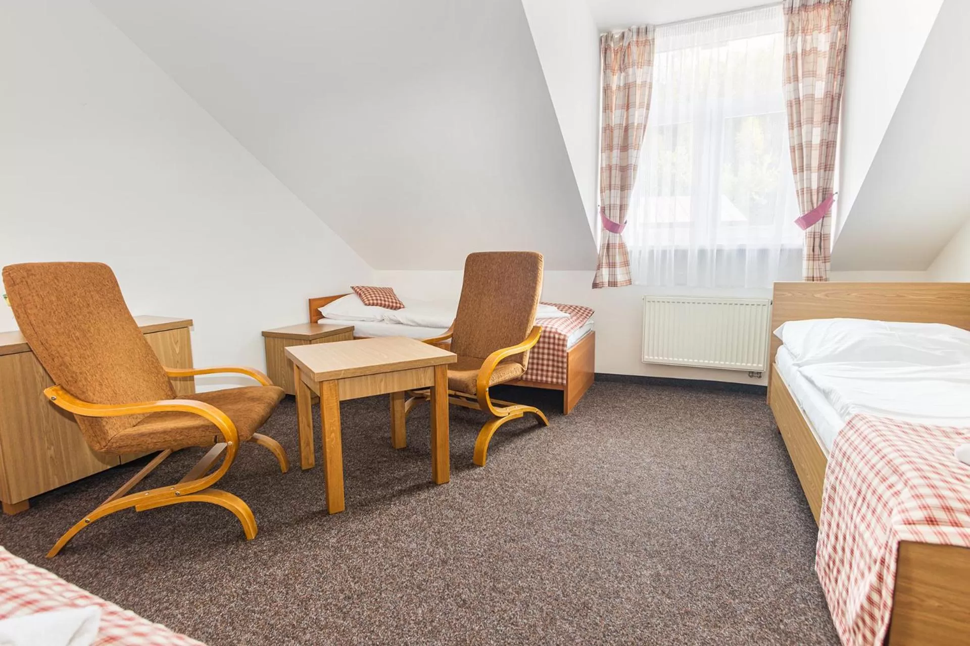 Bed in Hotel Seifert