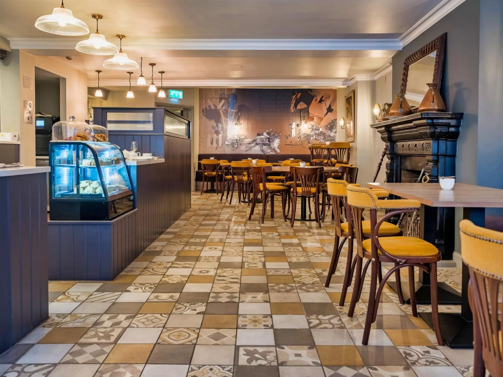 Coffee/tea facilities in The Feathers Hotel