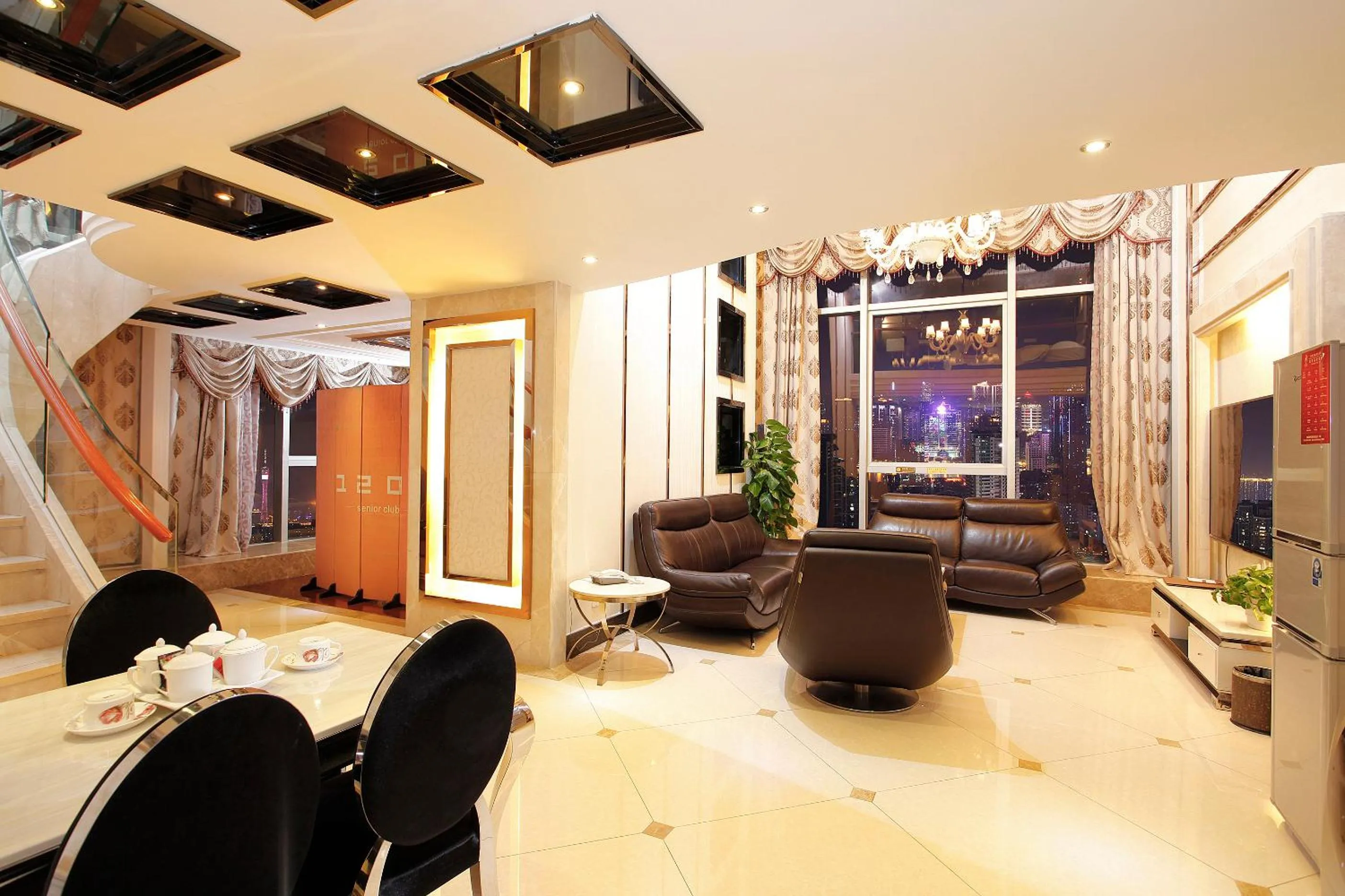 Living room in Guangzhou Hakka Apartment Beijing Road