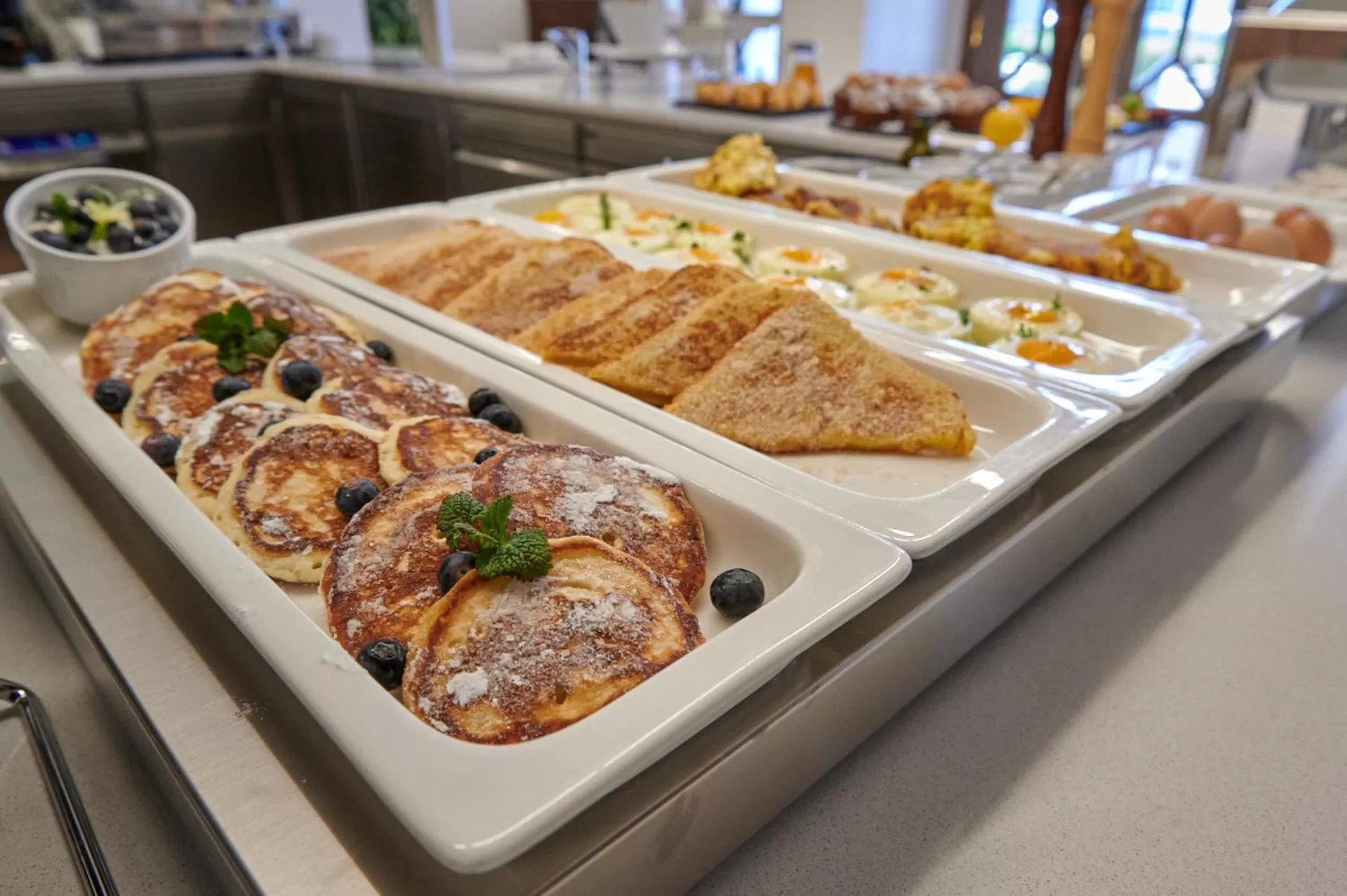 Breakfast in Hotel Štekl