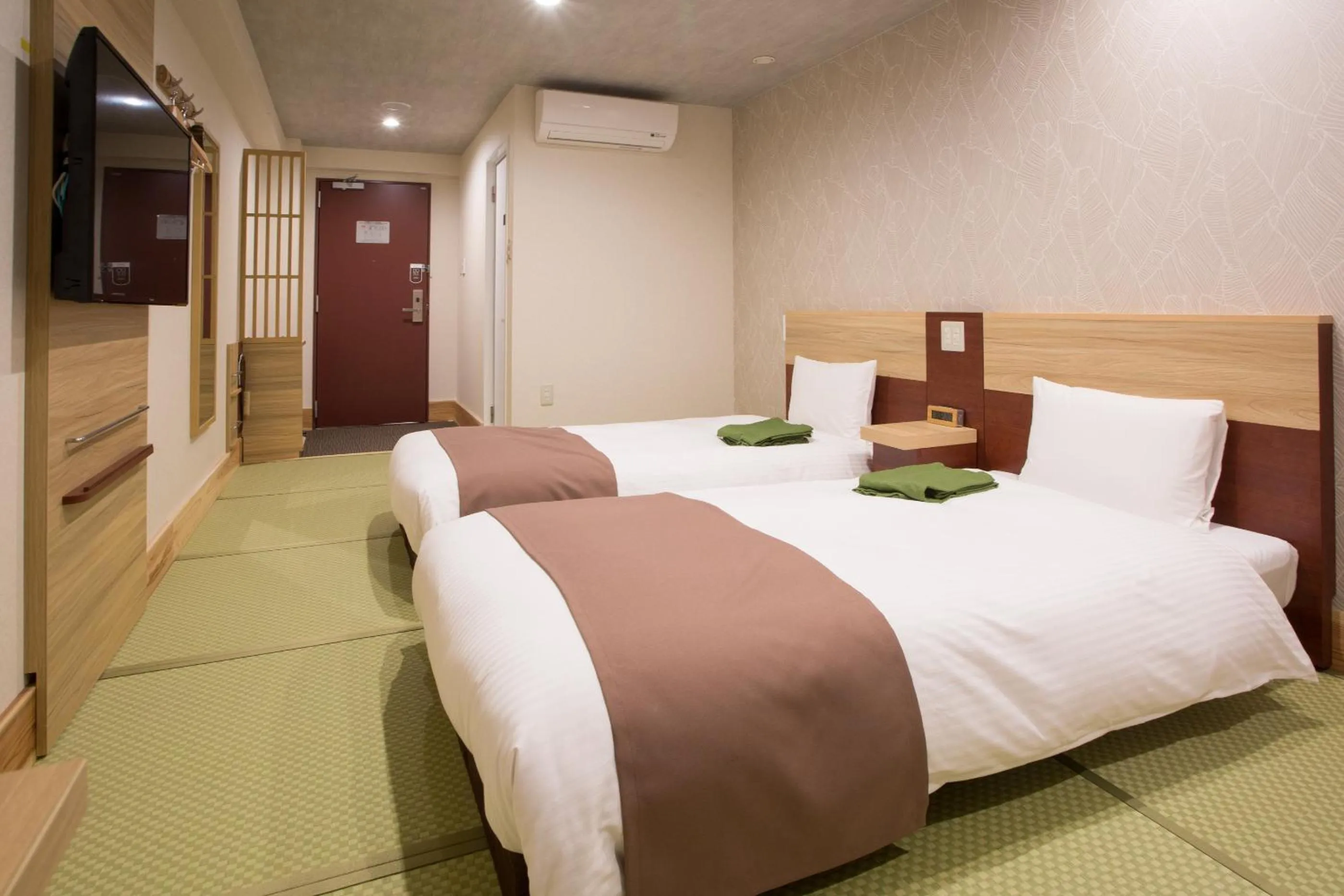 Bed in Kyonoyado Kiyomizu Gojo Kuretakeso