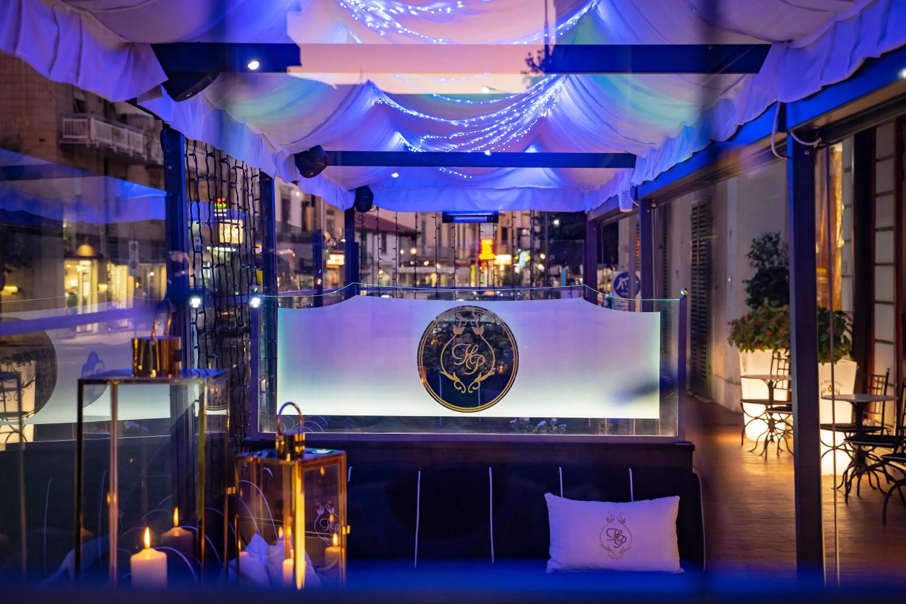 Lounge or bar in Boutique Hotel Puccini