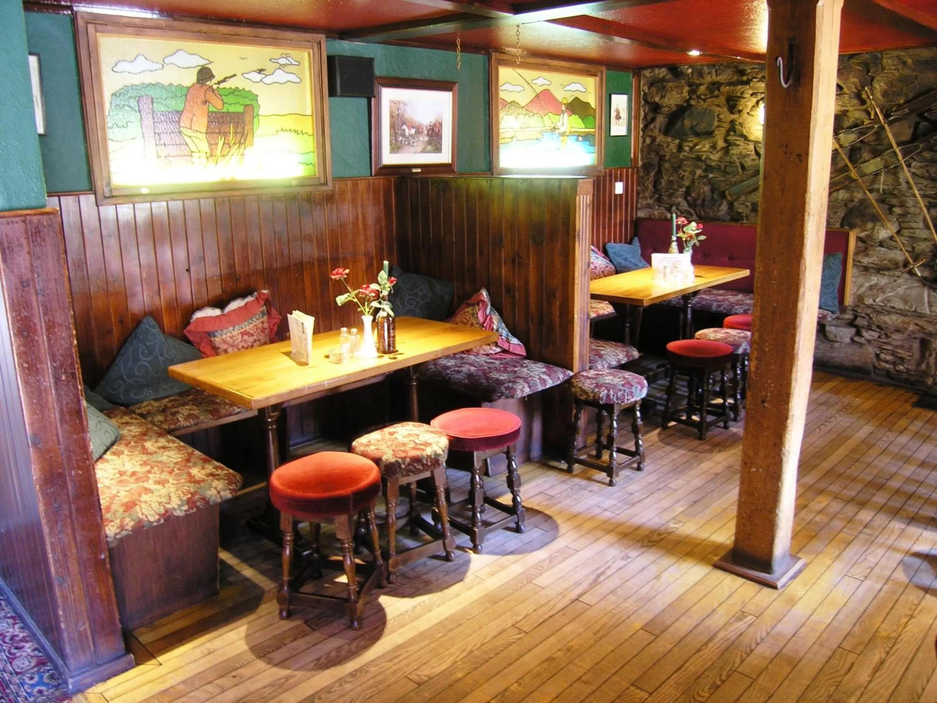 Lounge or bar in Moulin Hotel