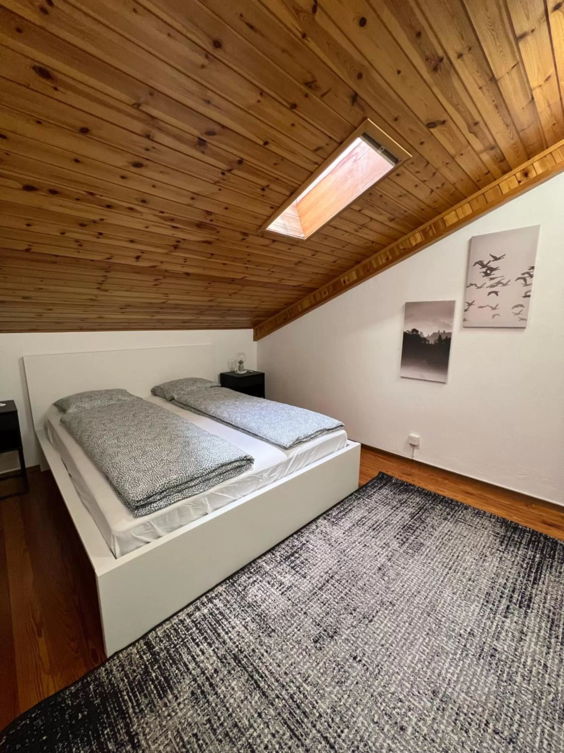 Bed in Hotel Croce Federale