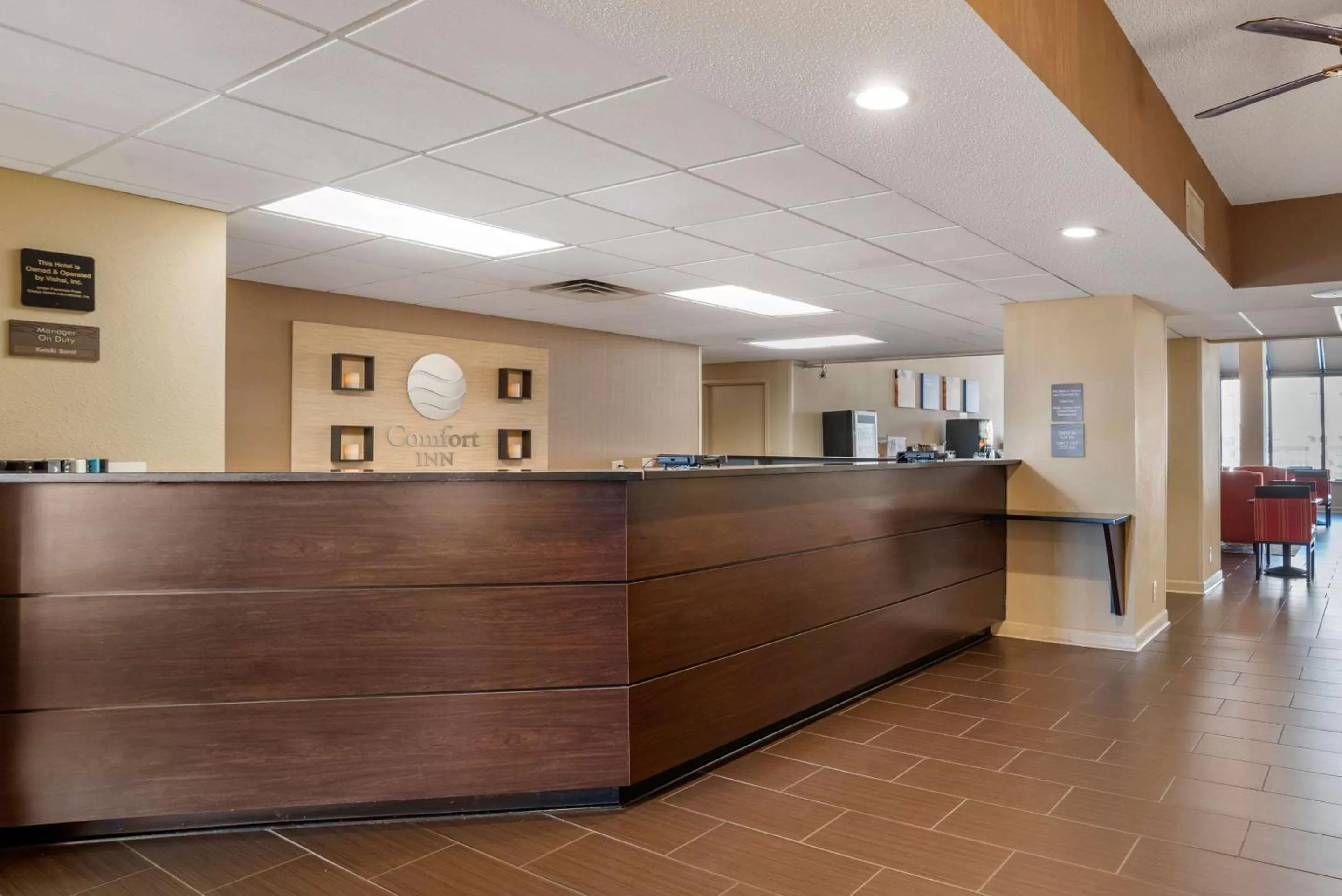 Lobby or reception in Comfort Inn Pearl-Jackson
