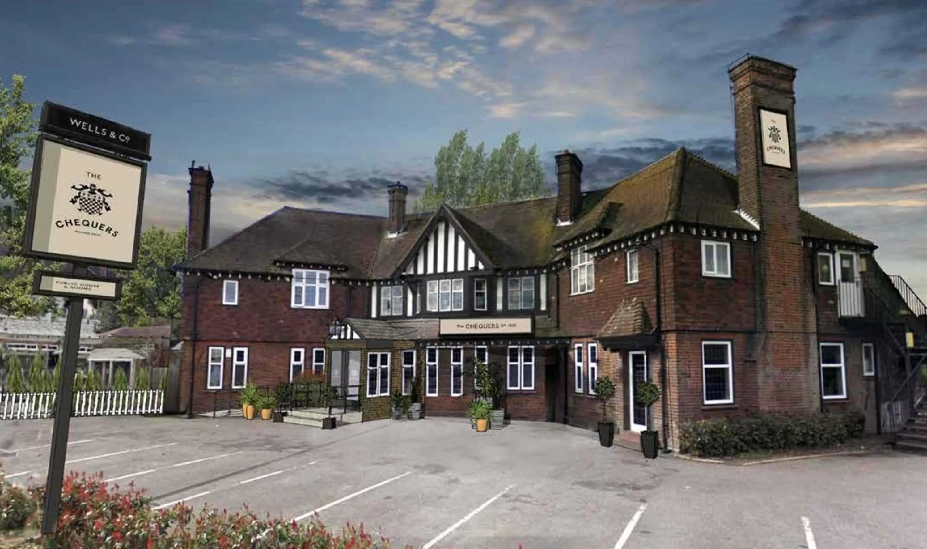 Property building in The Chequers Inn
