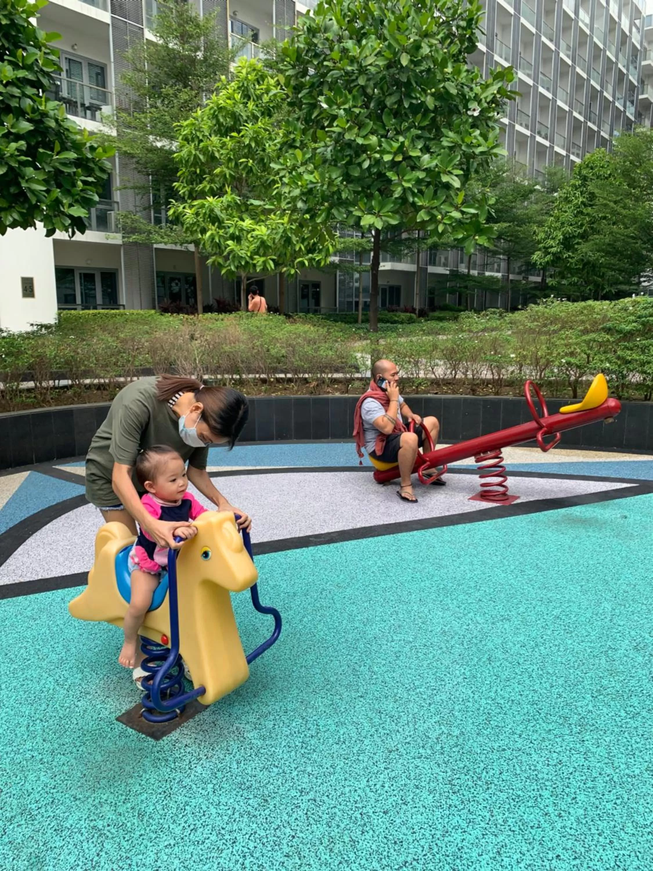 Children play ground in 81 Newport Boulevard Cluster 4 - 8F across NAIA Airport, Terminal 3