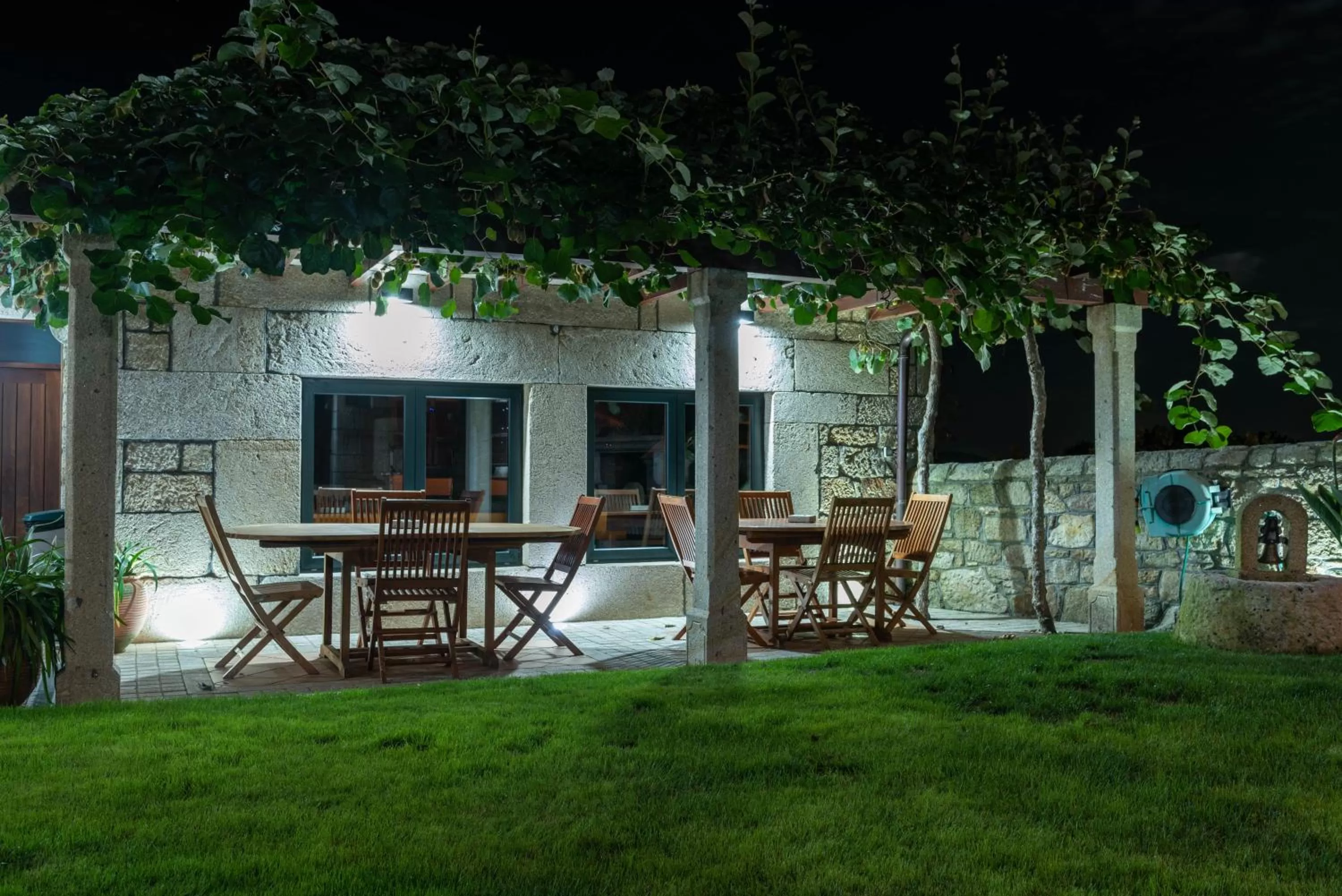 Patio in Apartamentos Río Sil