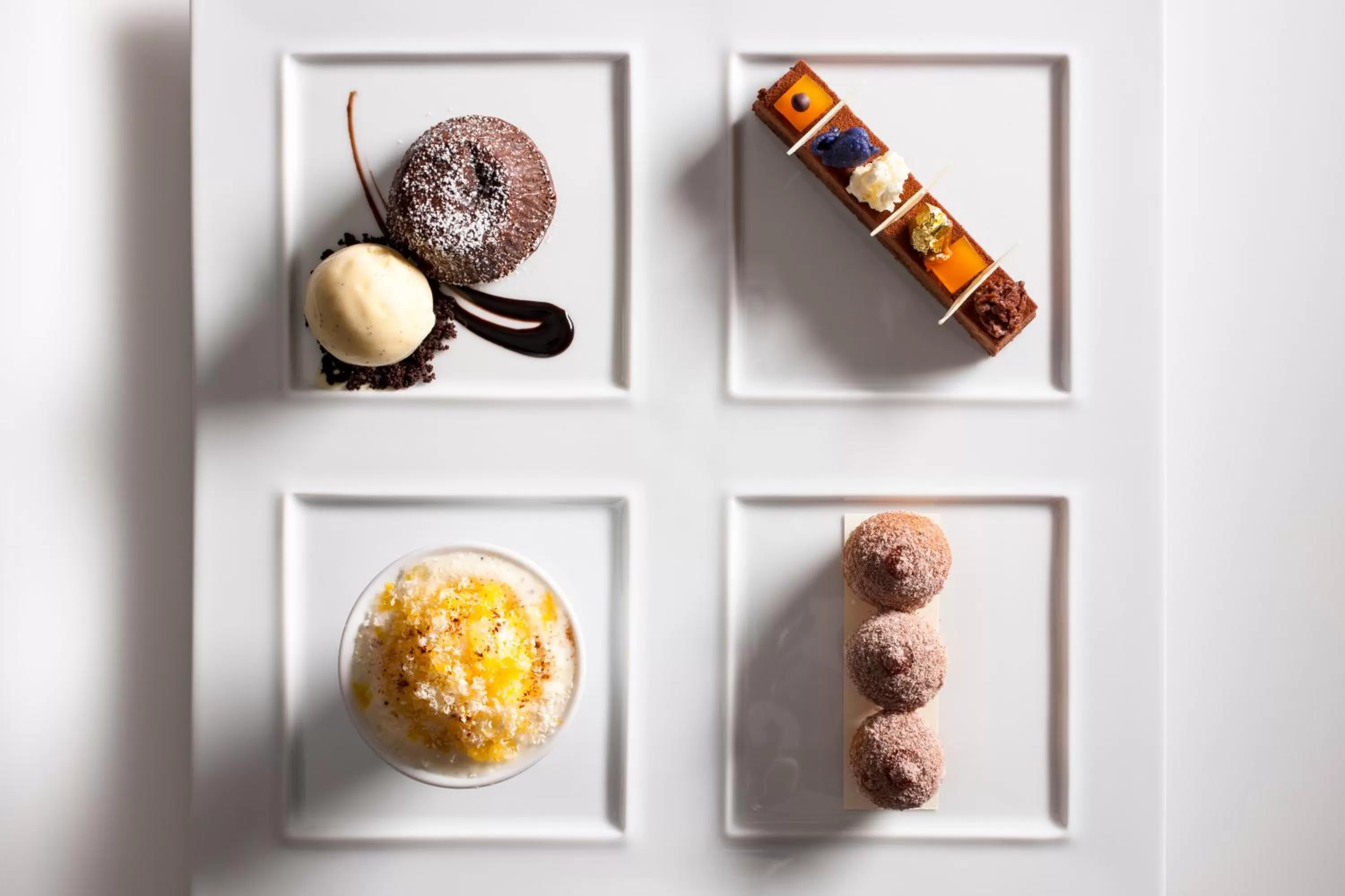 Food close-up in Trump International New York