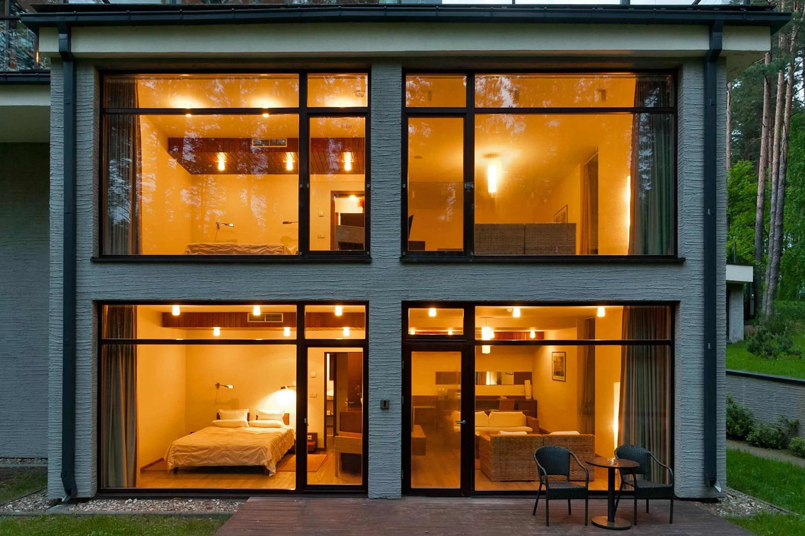 Facade/entrance in Belvilis Hotel