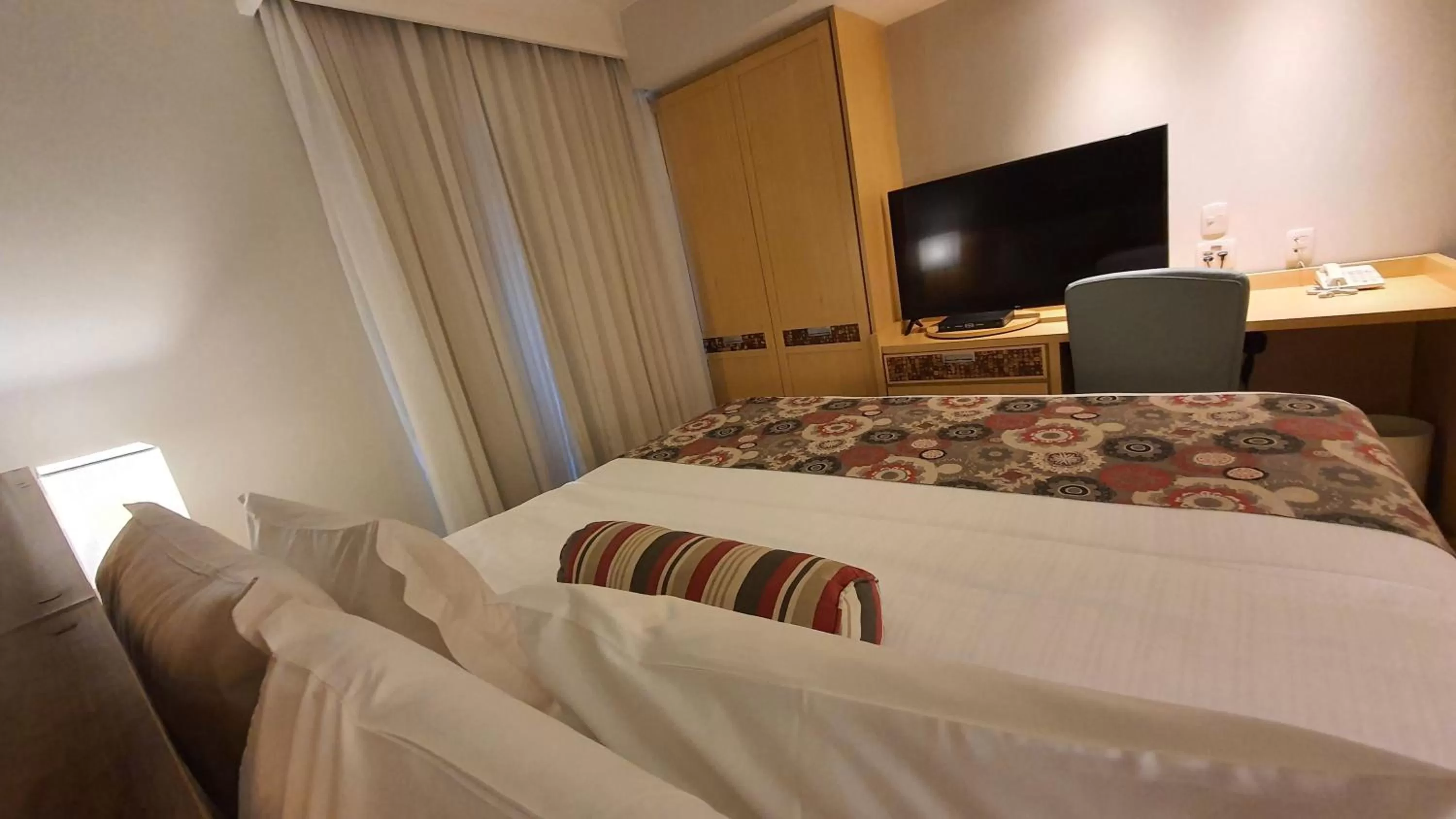 Bed in Lets Idea Brasília Hotel