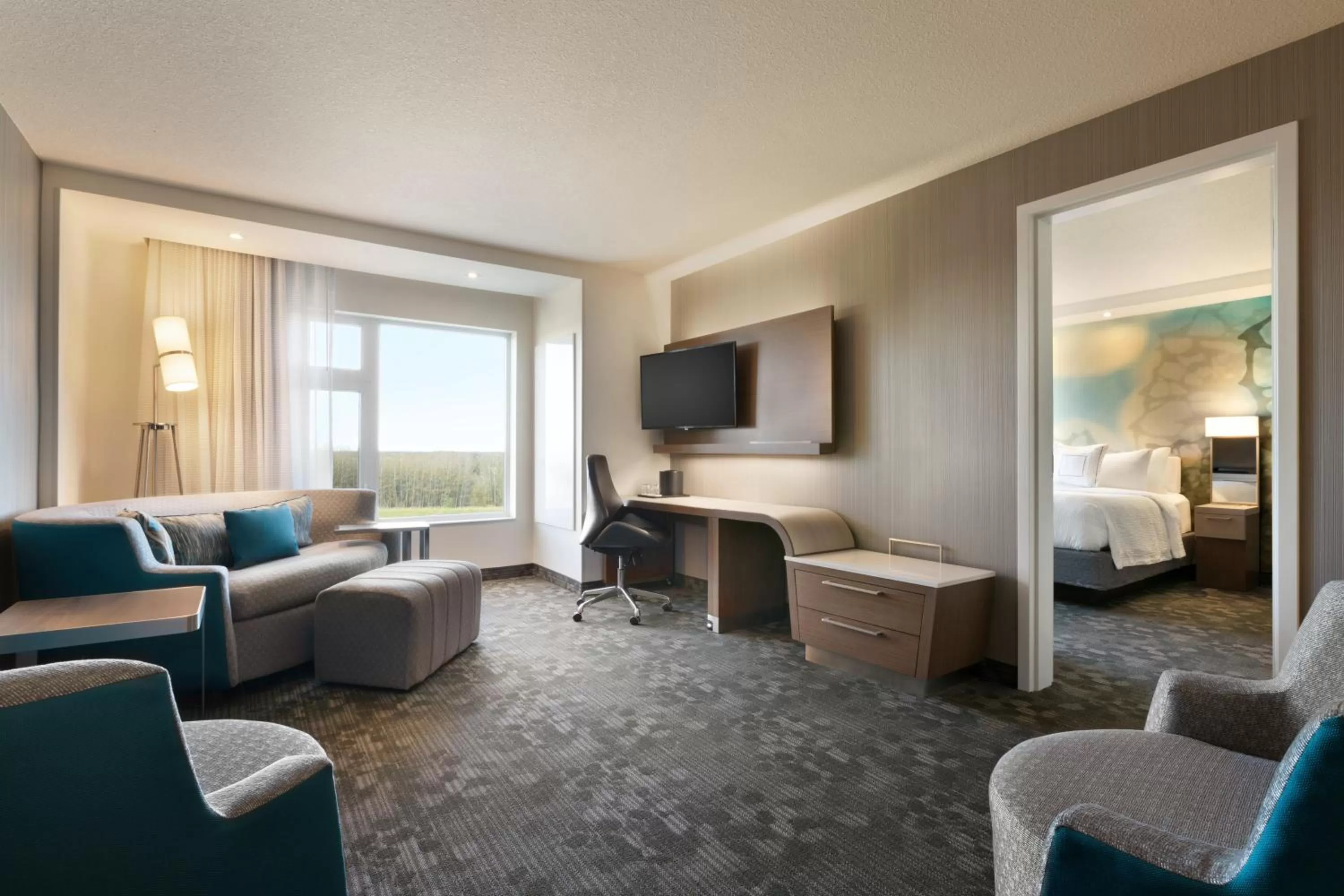 Living room, Bed in Hotel Dene & Conference Centre