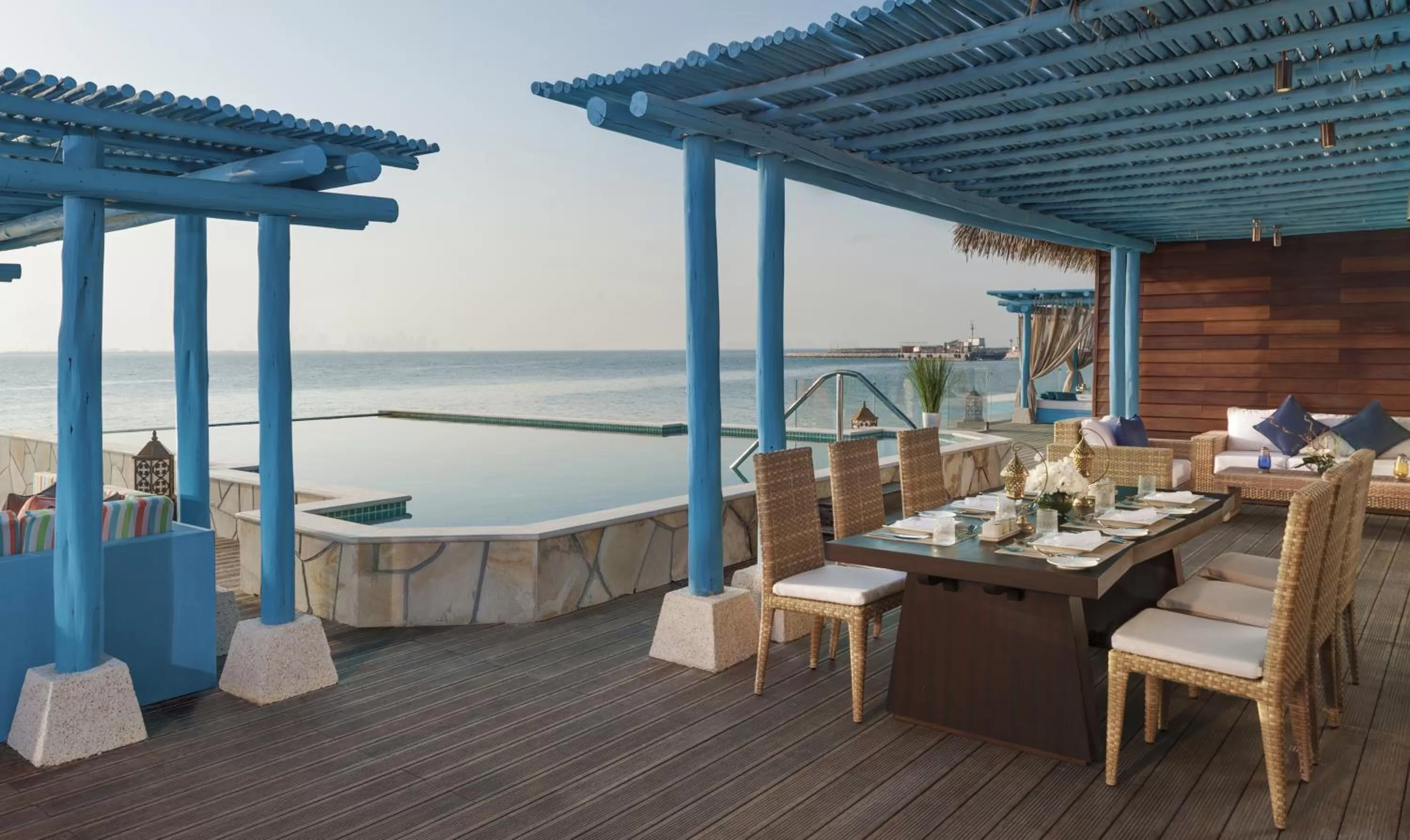 Balcony/Terrace in Banana Island Resort Doha by Anantara