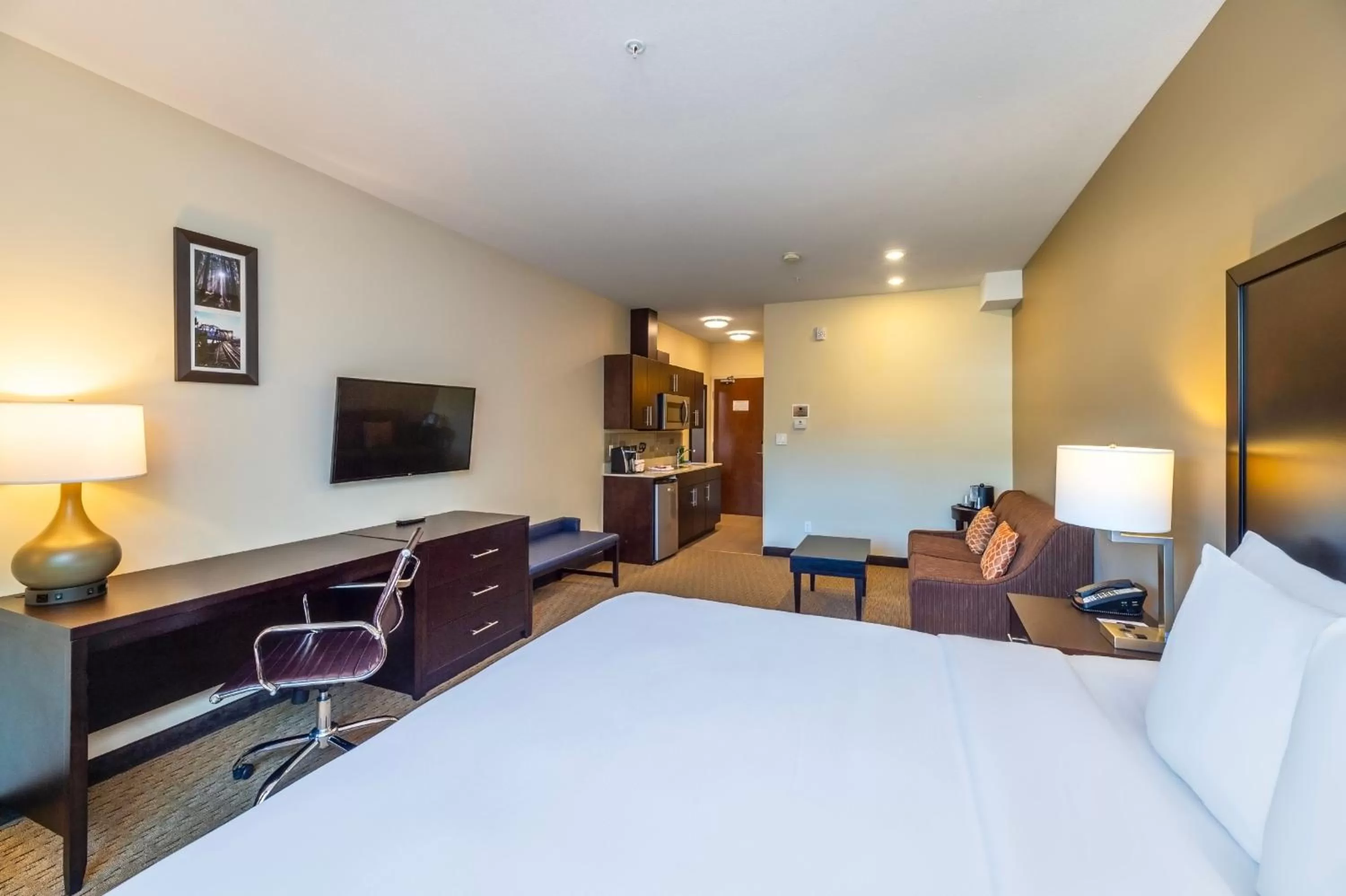 Bed in Comfort Inn & Suites