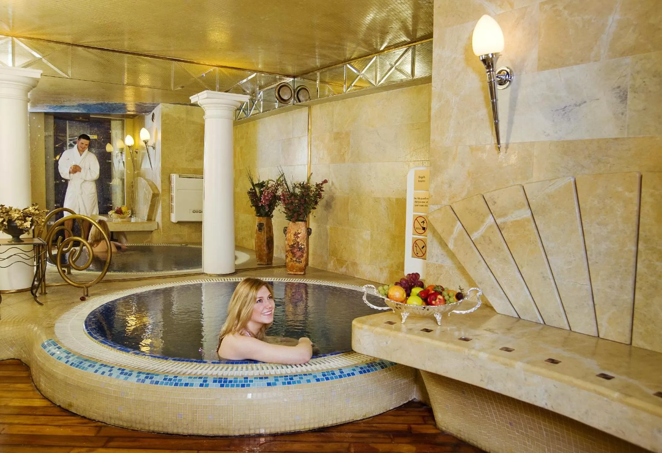 People in Imperial Hotel & Restaurant