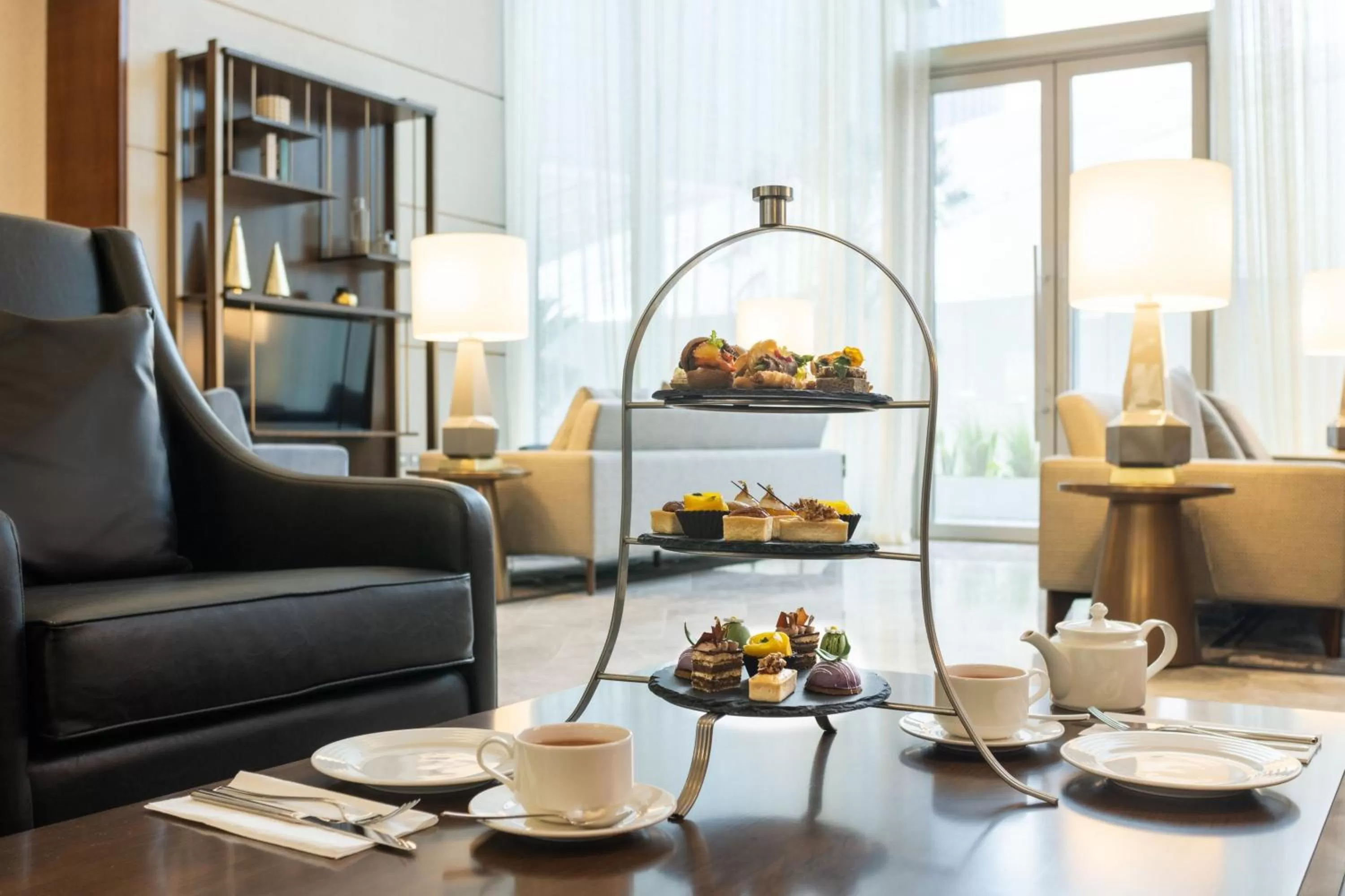 Lobby or reception in Marriott Executive Apartments Kuwait City