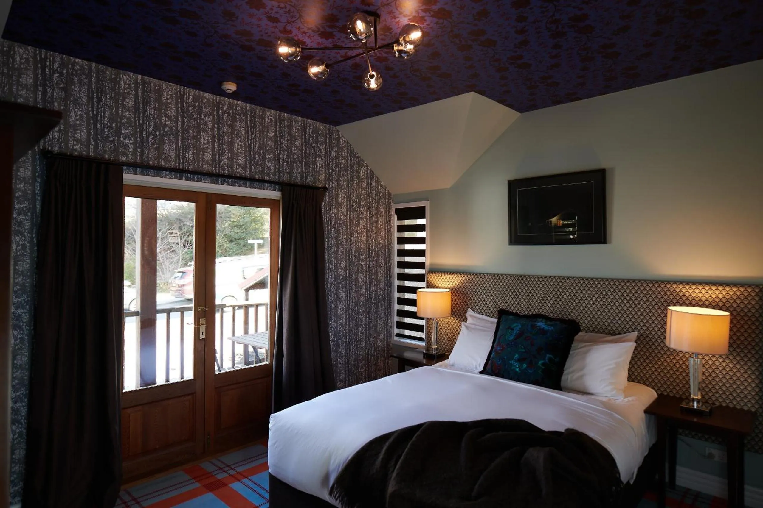 Decorative detail, Bed in The Dairy Hotel Queenstown, A Naumi Chapter