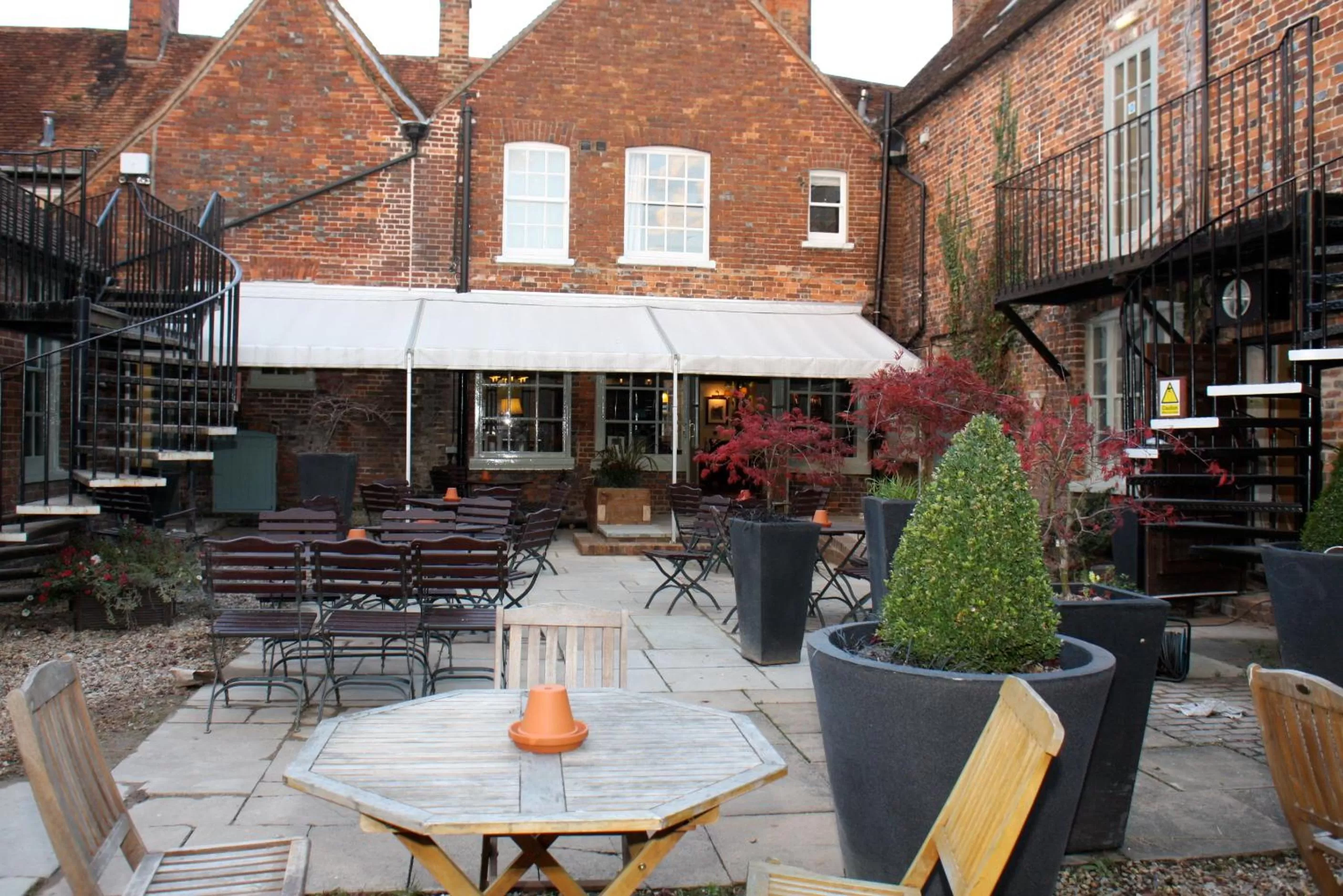 Garden in The Bear Hotel by Greene King Inns