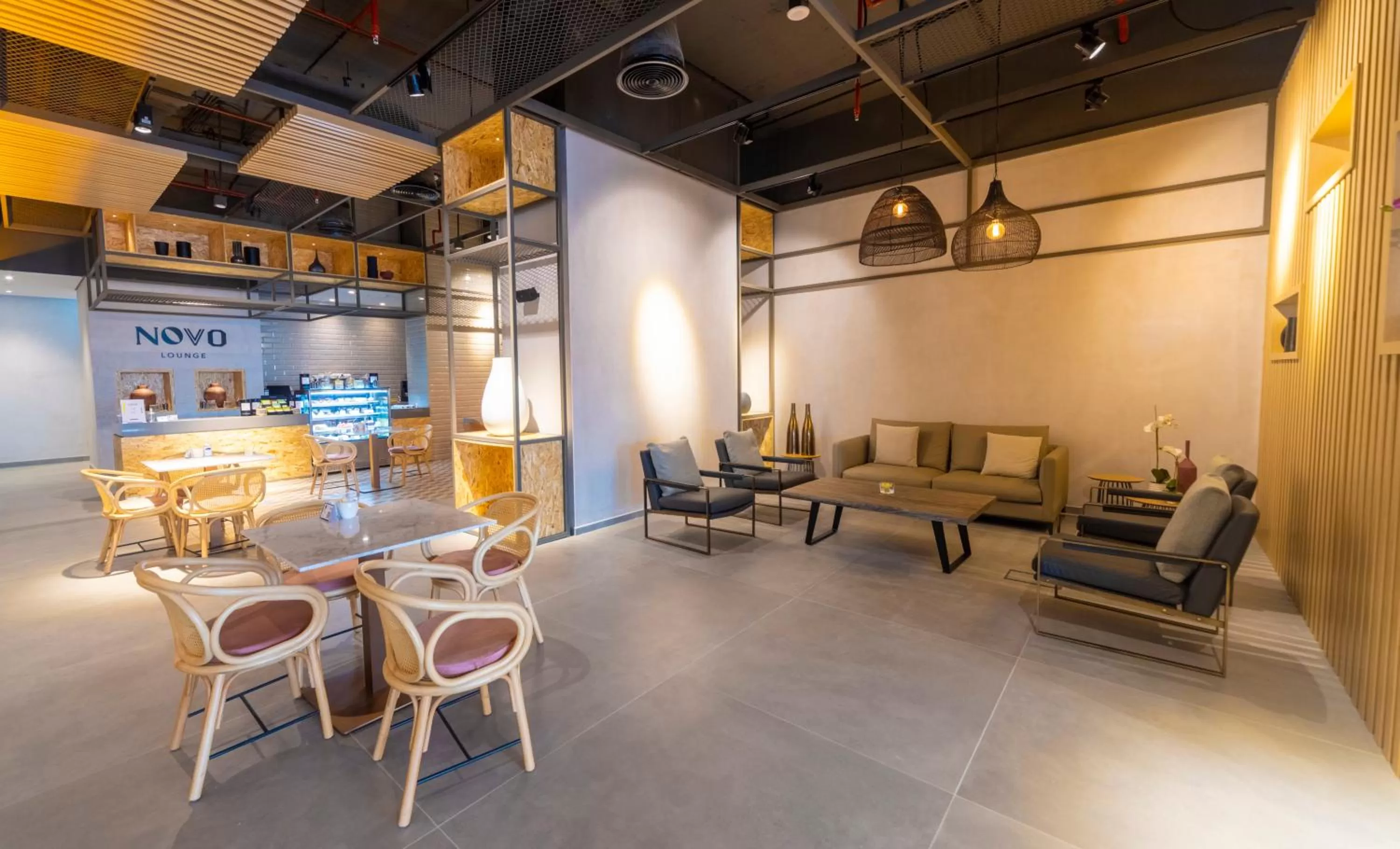 Lobby or reception in Novotel Jumeirah Village Triangle